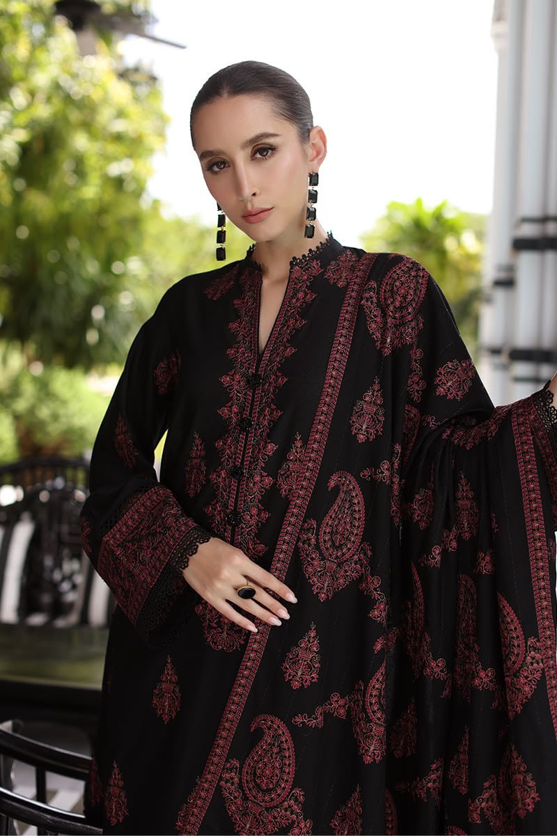 Bareeze Breeze Embroidered Dhanak Suit - image 6
