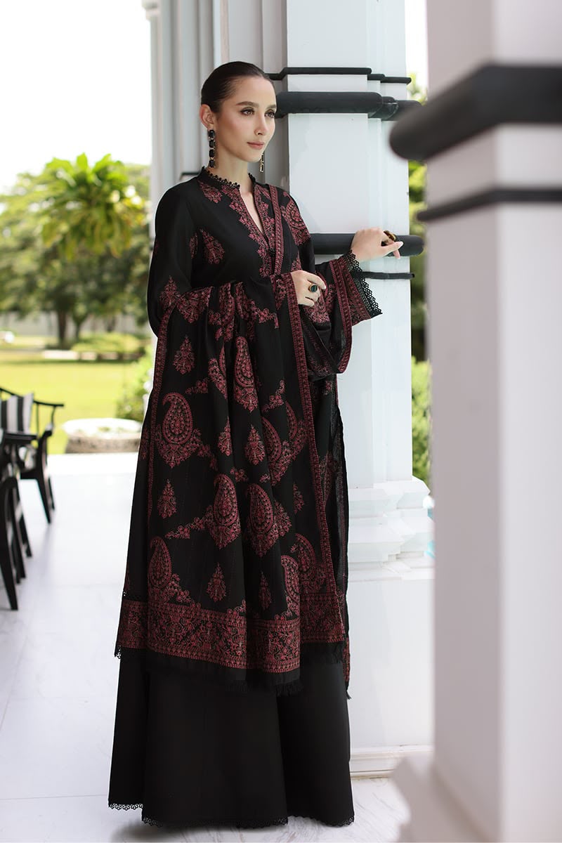 Bareeze Embroidered Heavy Dhanak Suit - image 7