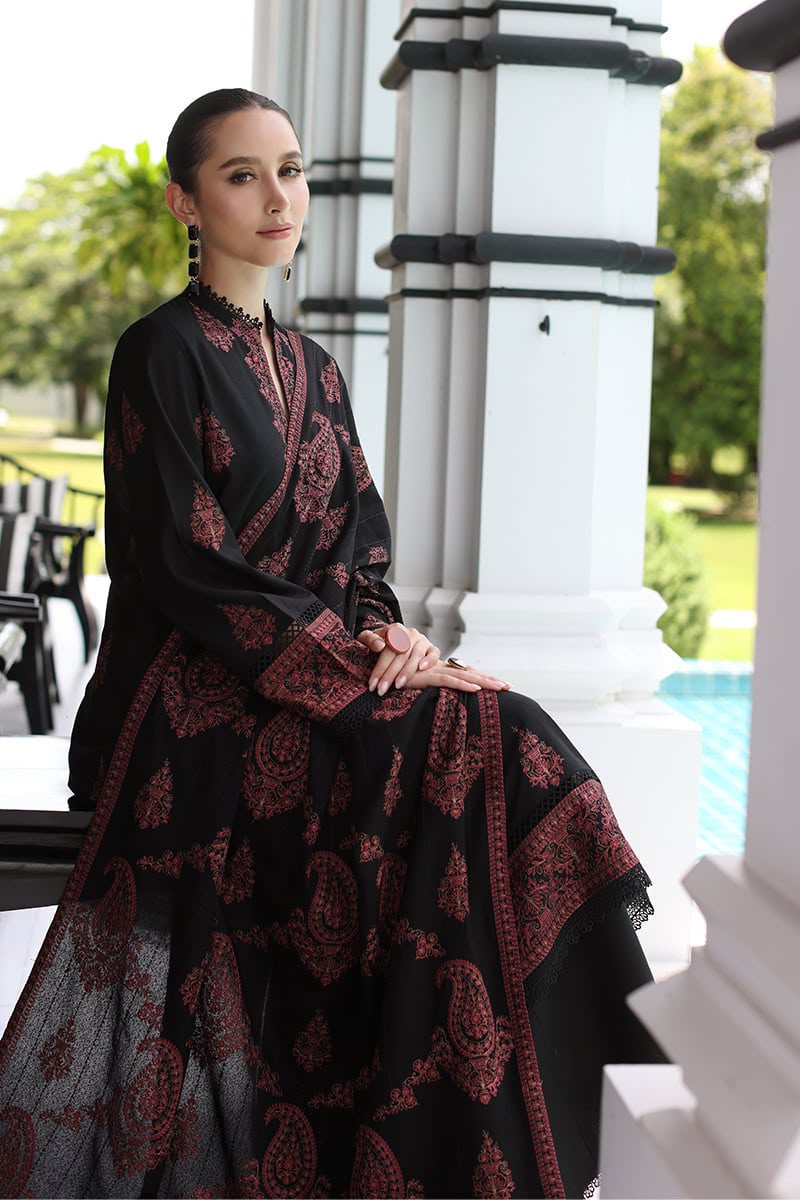 Bareeze Embroidered Heavy Dhanak Suit - image 21