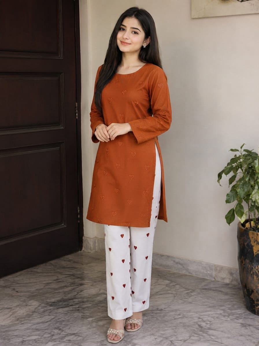 Bonanza Satrangi 2PC Embroidered Dhanak Suit - image 20