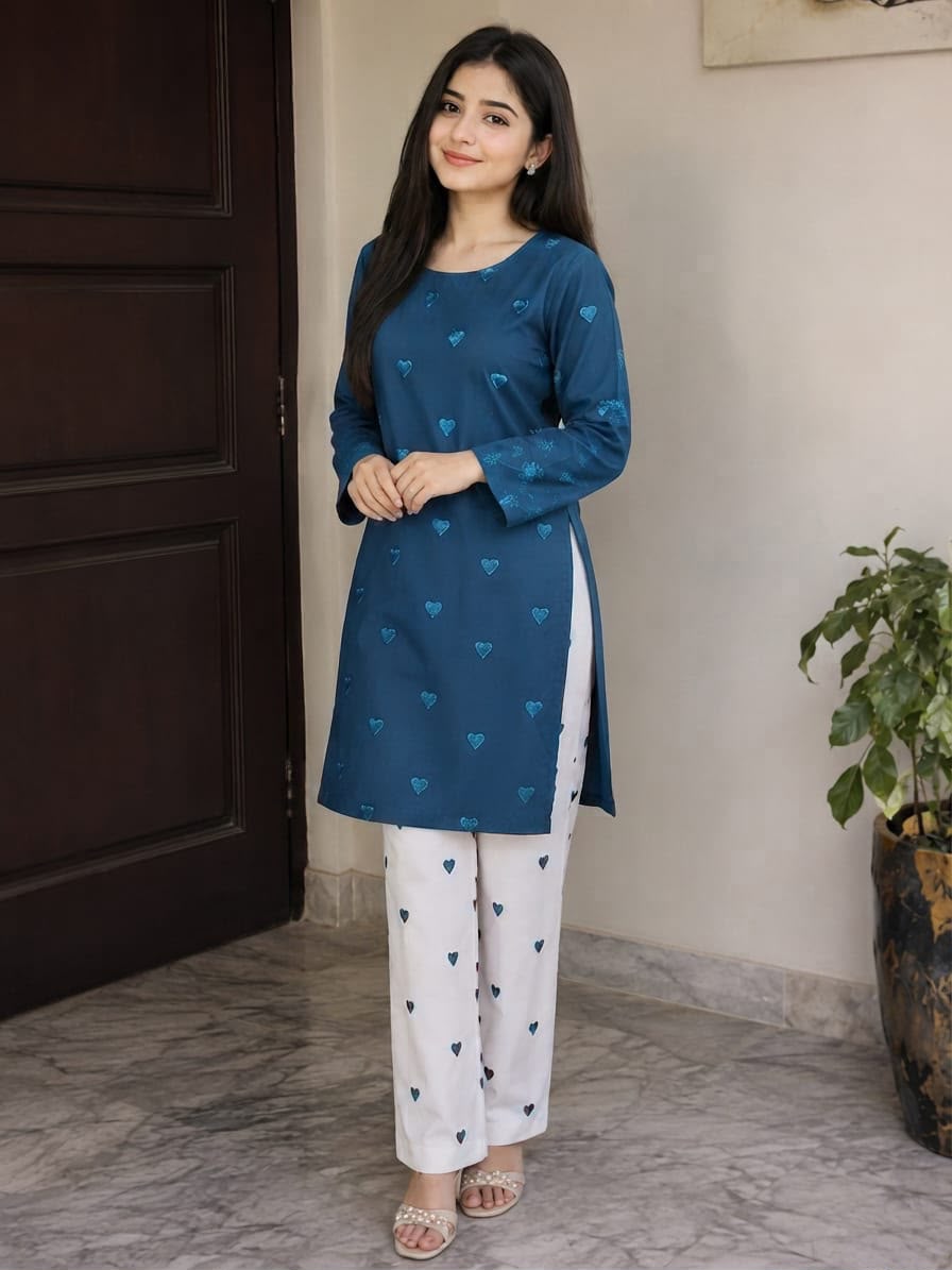 Bonanza Satrangi 2PC Embroidered Dhanak Suit - image 21