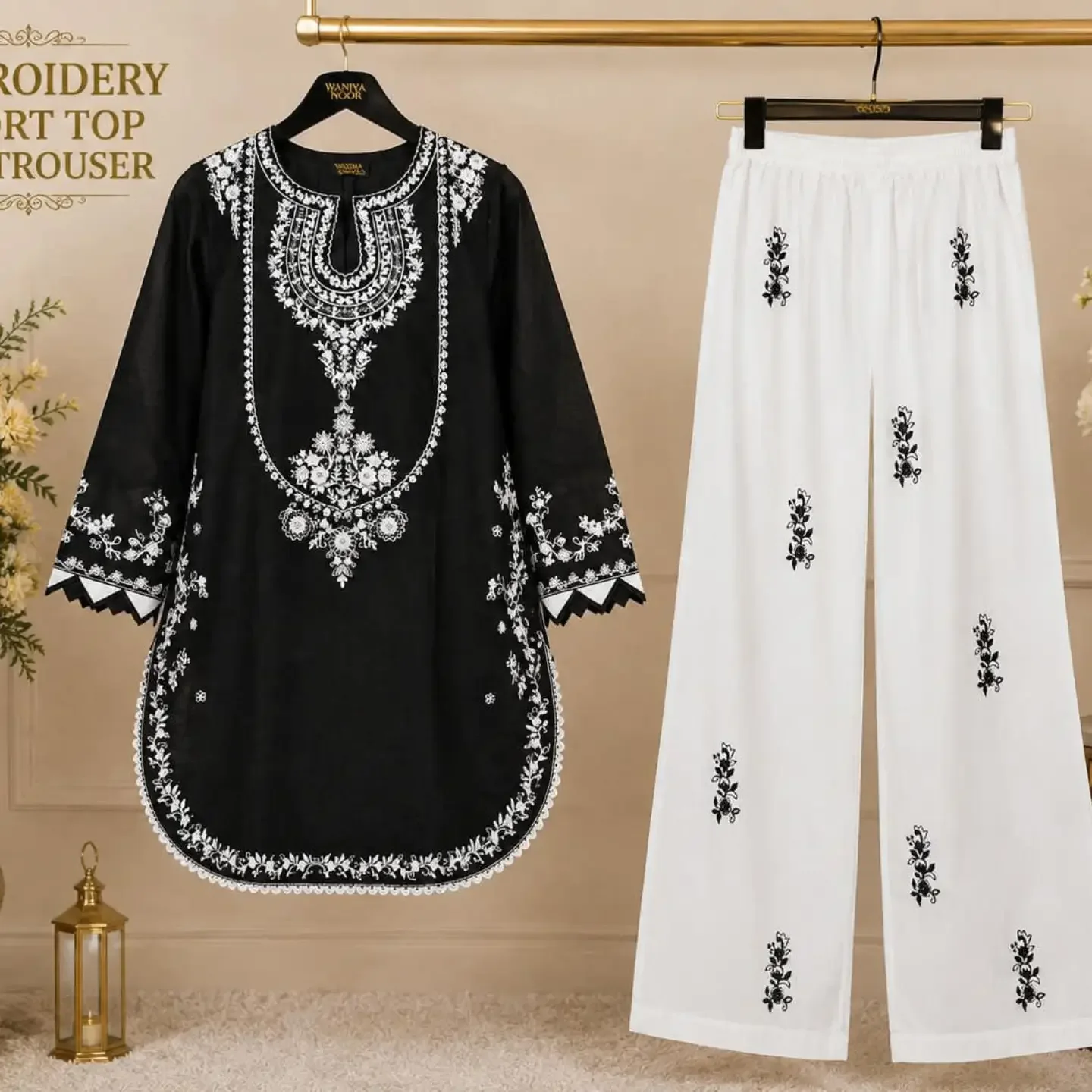 BANADORA LAWN EMBROIDERY 2PC STITCH COLLECTION Premium Sho — clothing image 11