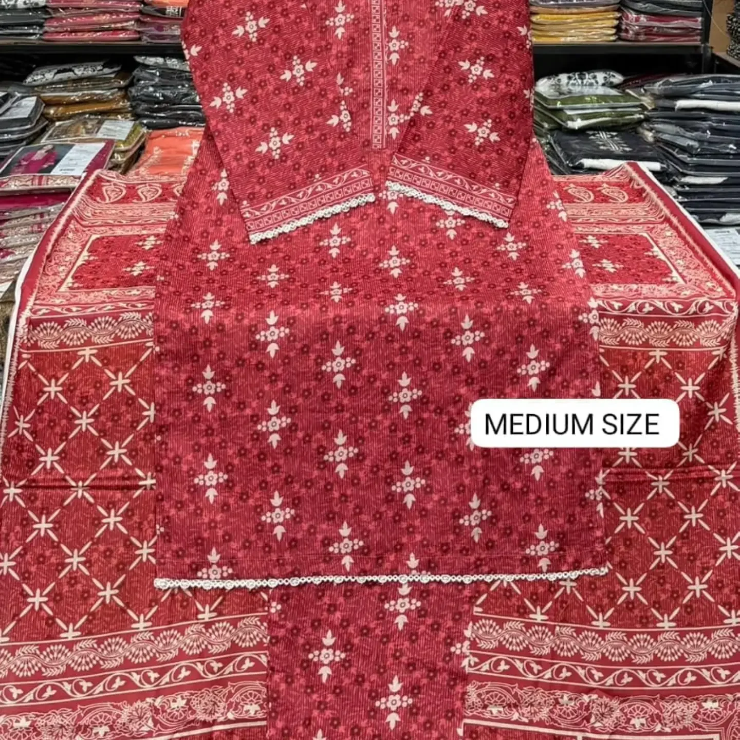 BIN SAEED STITCHED COLLECTION Original 3pc Printed lawn Co — clothing image 2