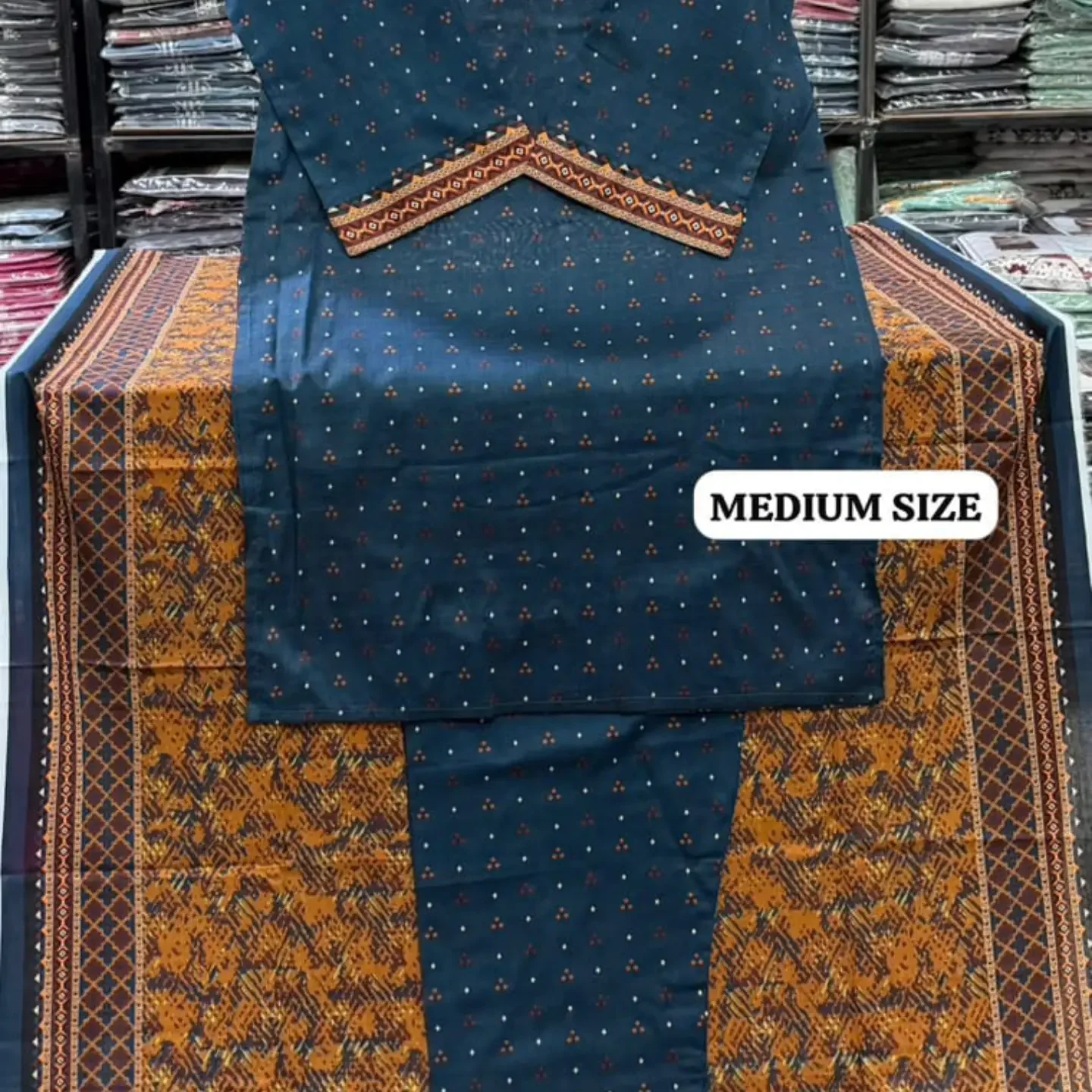 BIN SAEED STITCHED COLLECTION Original 3pc Printed lawn Co — clothing image 11