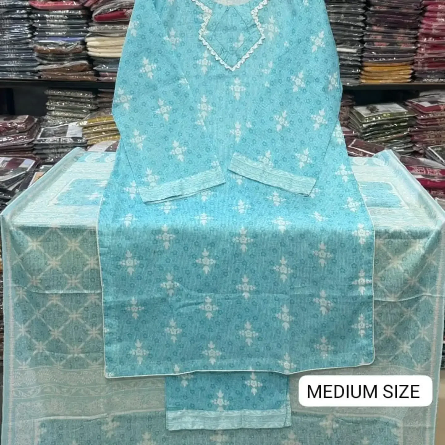BIN SAEED STITCHED COLLECTION Original 3pc Printed lawn Co — clothing image 18