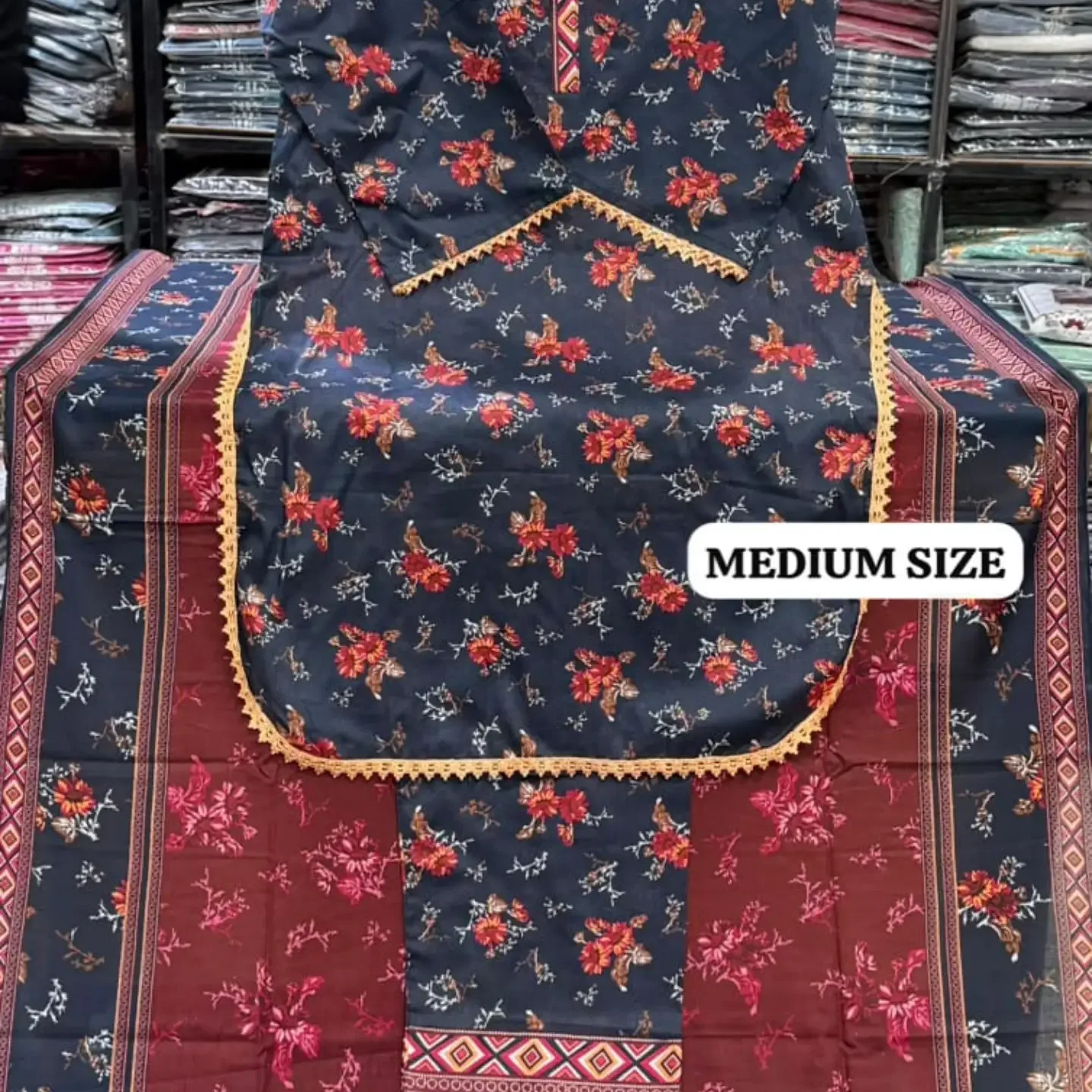 BIN SAEED STITCHED COLLECTION Original 3pc Printed lawn Co — clothing image 20
