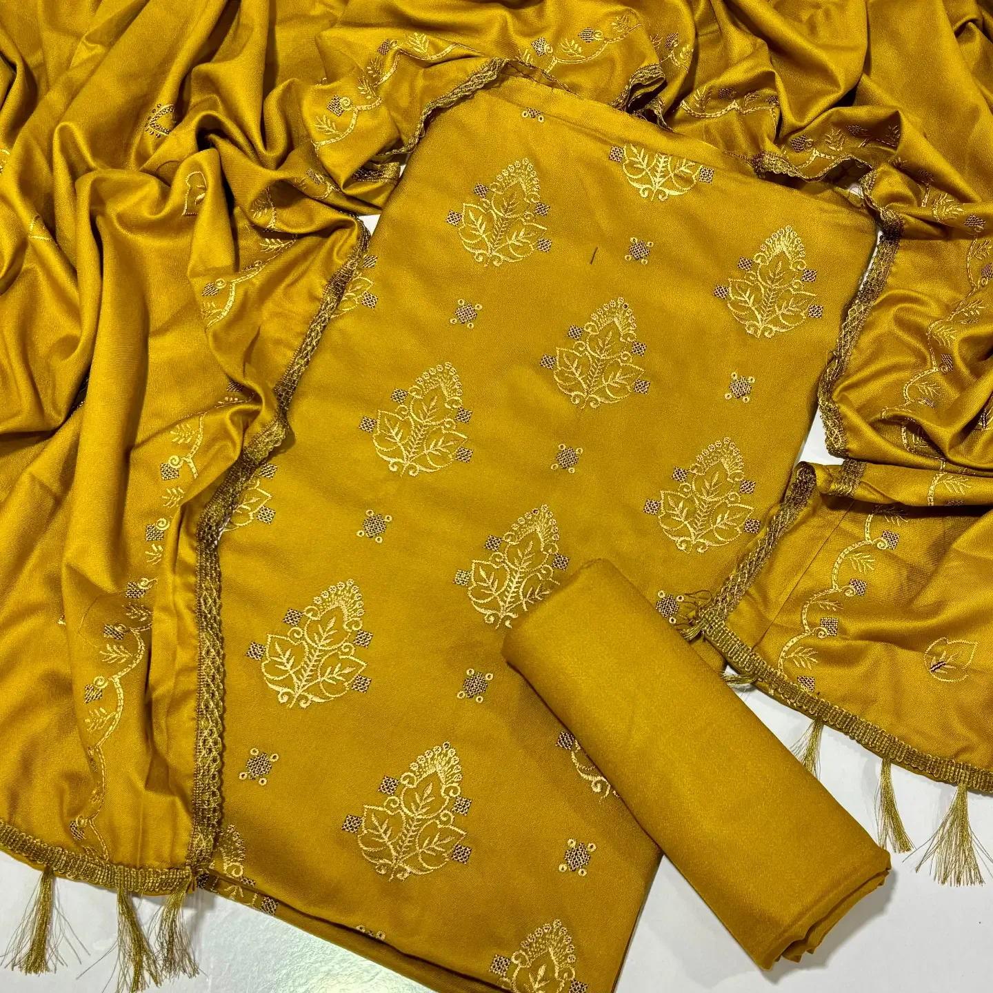 ( BONANZA SATRANGI Opening 2026-27 ) FABRIC MARINA DHANAK — clothing image 7