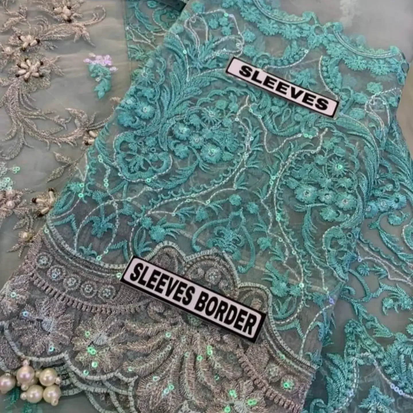 Brand ELAAF BRIDAL Fabric Details ORGANZA (Shirt) ORGANZ — clothing image 5