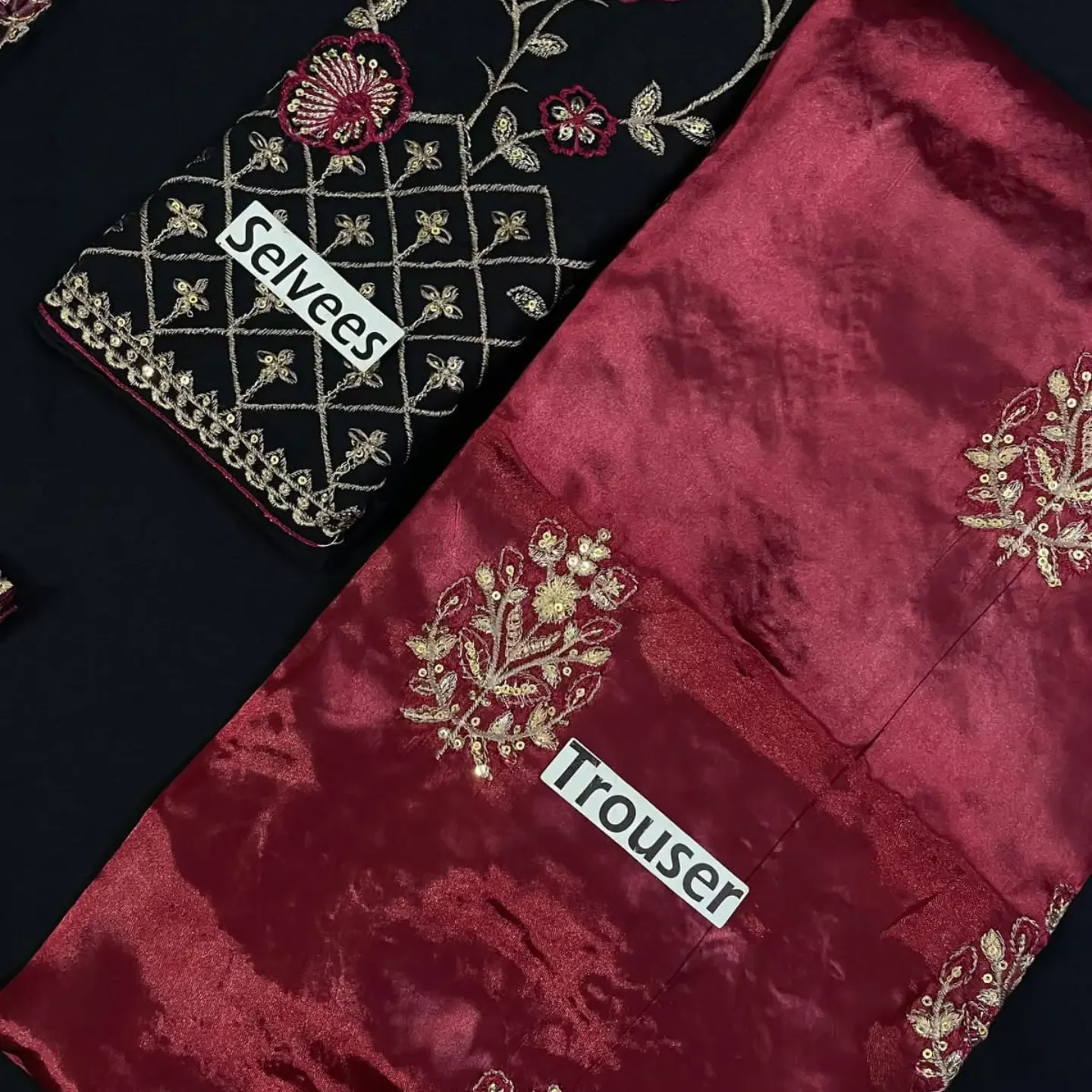 Brand IZNIK Suit Details - Chiffon Front or Back Heavy E — clothing image 4