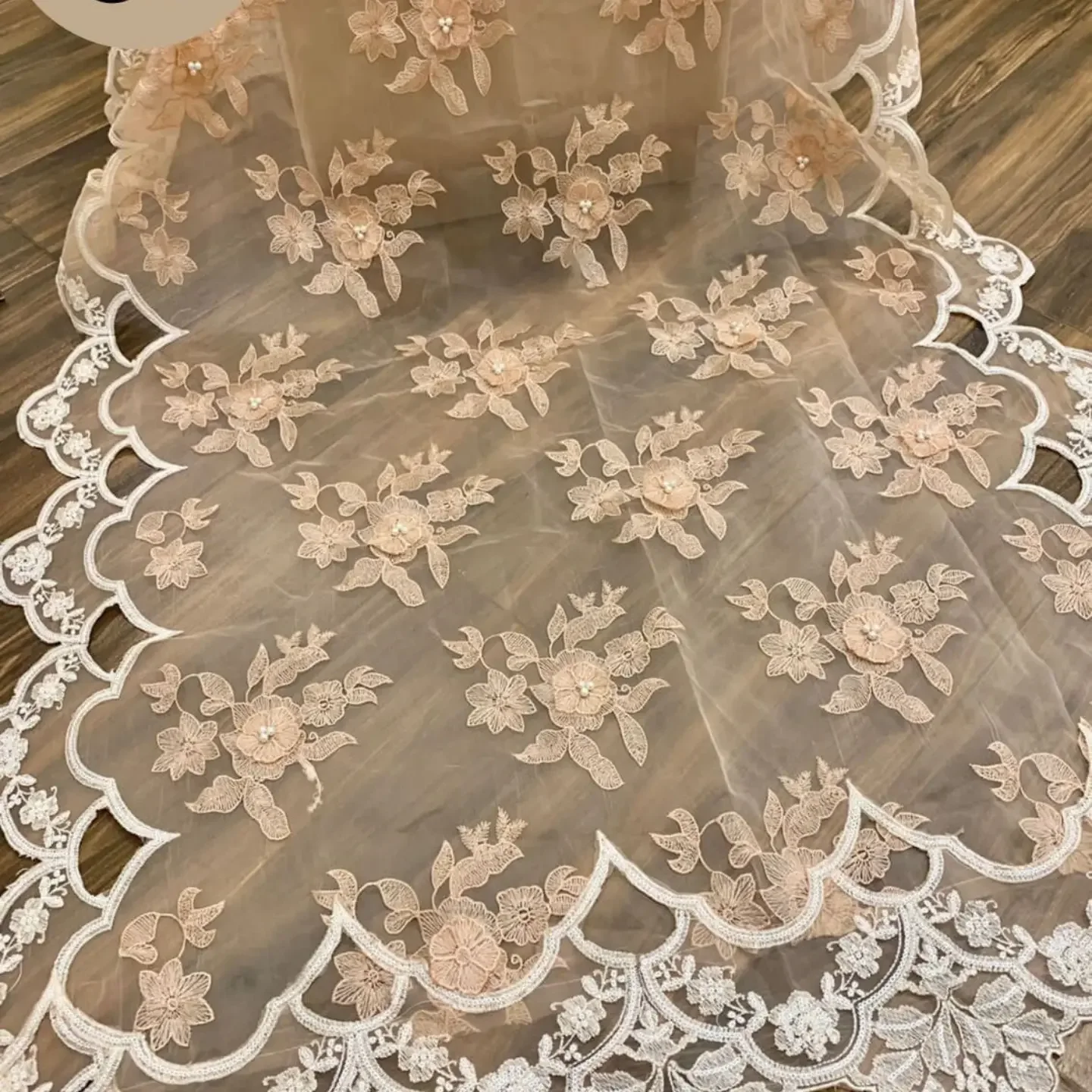 BRAND MOST ELEGANT OUTFITT BY IZNIK FABRIC DETAIL CHIFON ORG — clothing image 2