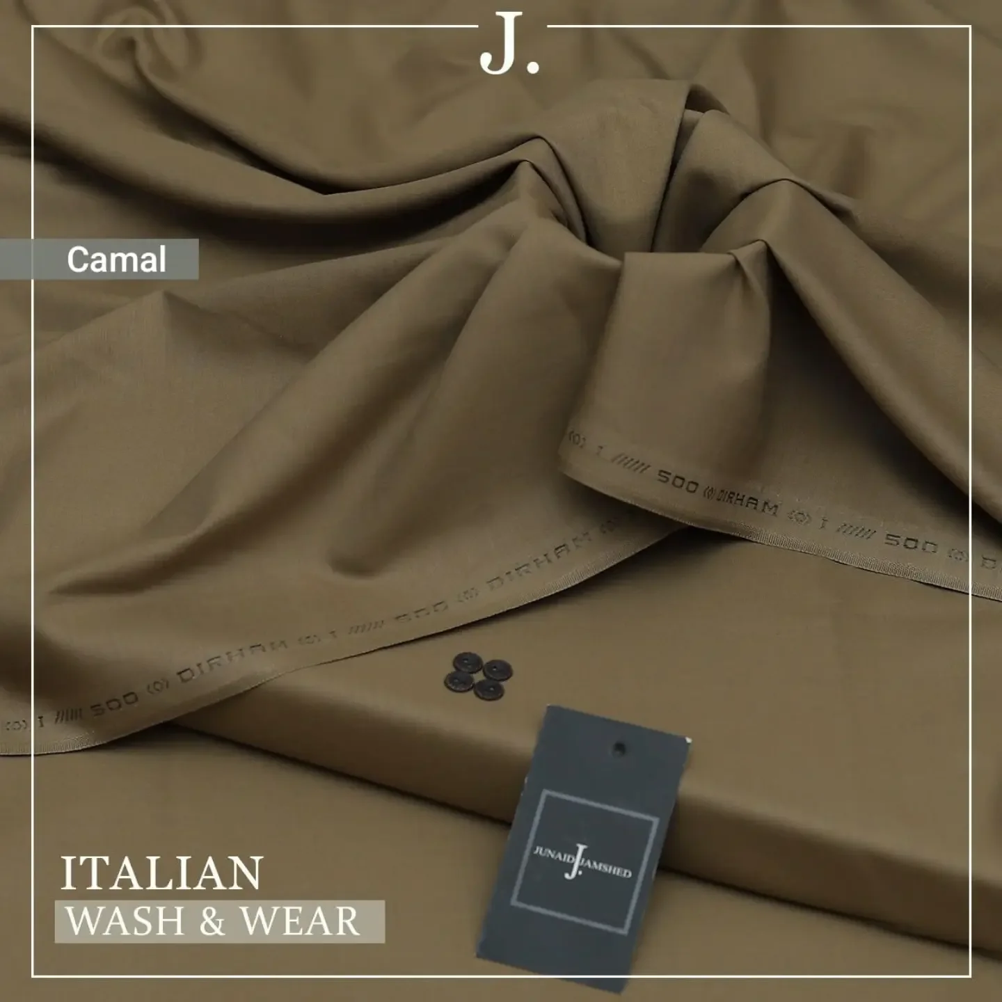 JUNAID JUMSHAID (Italian Boski Wash & Wear) With an aim to a — clothing image 5