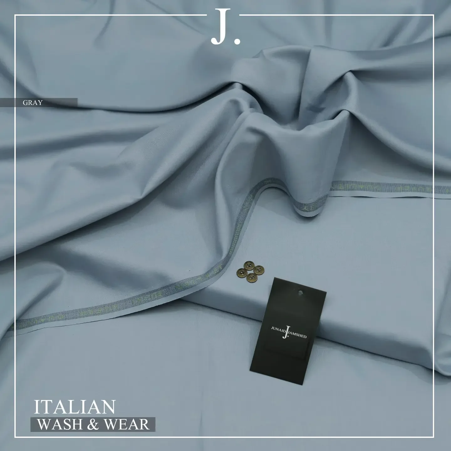 JUNAID JUMSHAID (Italian Boski Wash & Wear) With an aim to a — clothing image 7