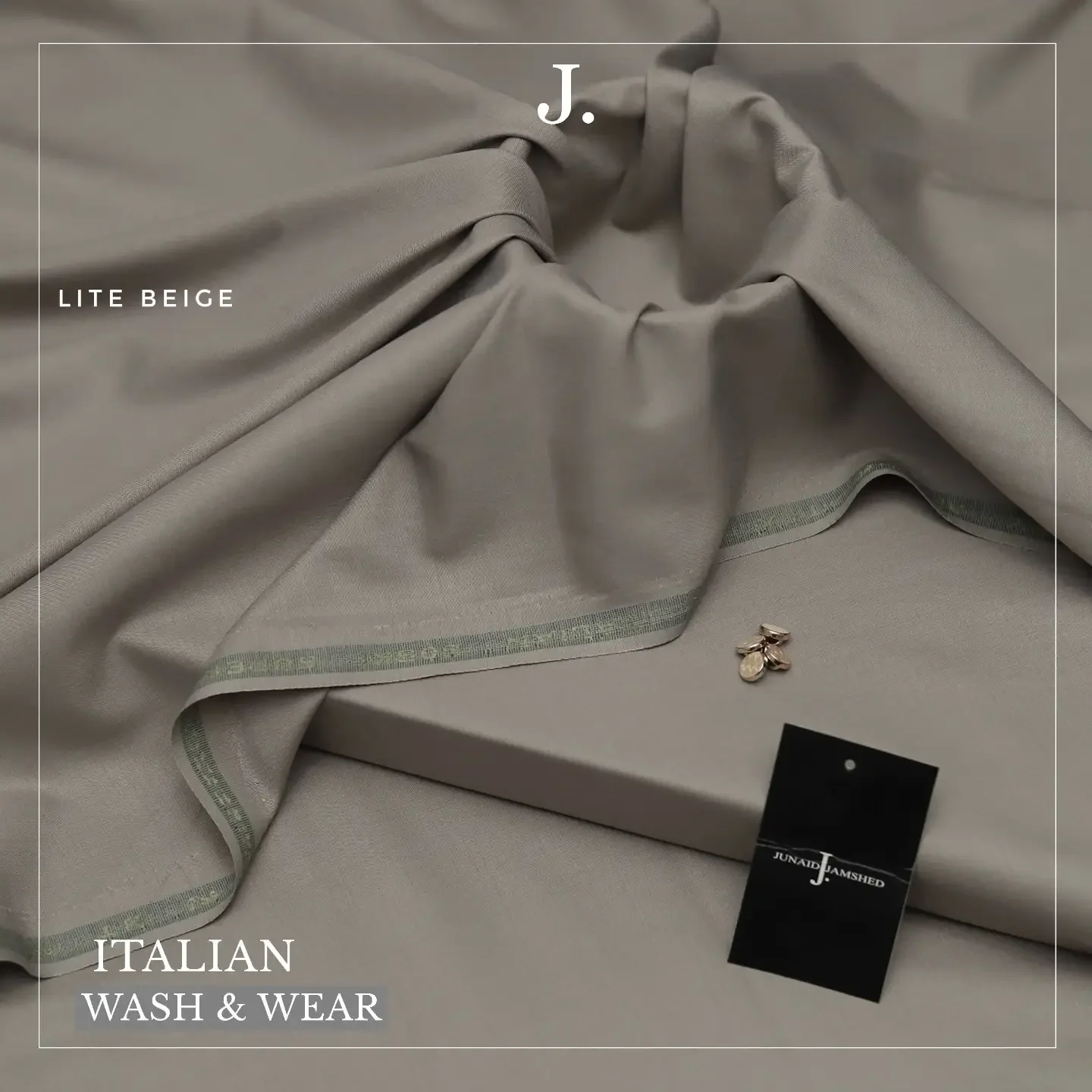 JUNAID JUMSHAID (Italian Boski Wash & Wear) With an aim to a — clothing image 11