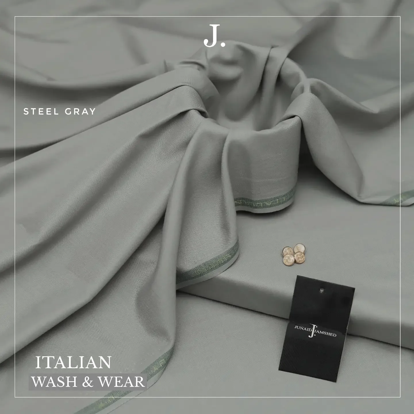 JUNAID JUMSHAID (Italian Boski Wash & Wear) With an aim to a — clothing image 13