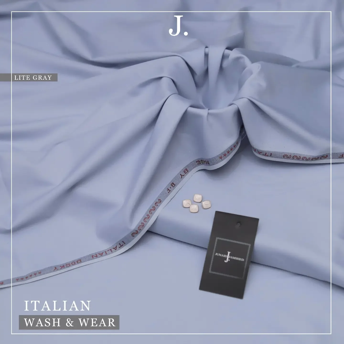 JUNAID JUMSHAID (Italian Boski Wash & Wear) With an aim to a — clothing image 14
