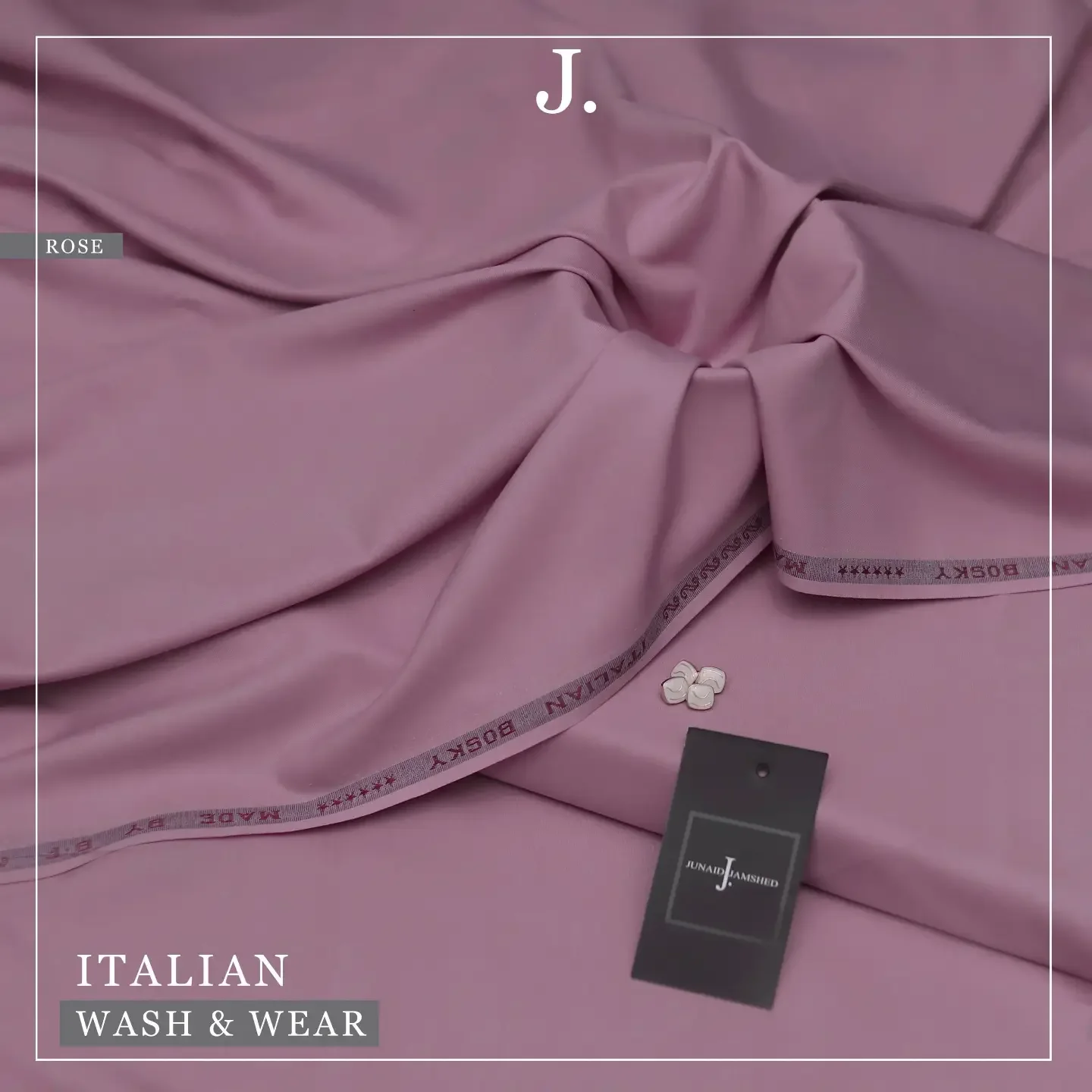 JUNAID JUMSHAID (Italian Boski Wash & Wear) With an aim to a — clothing image 18