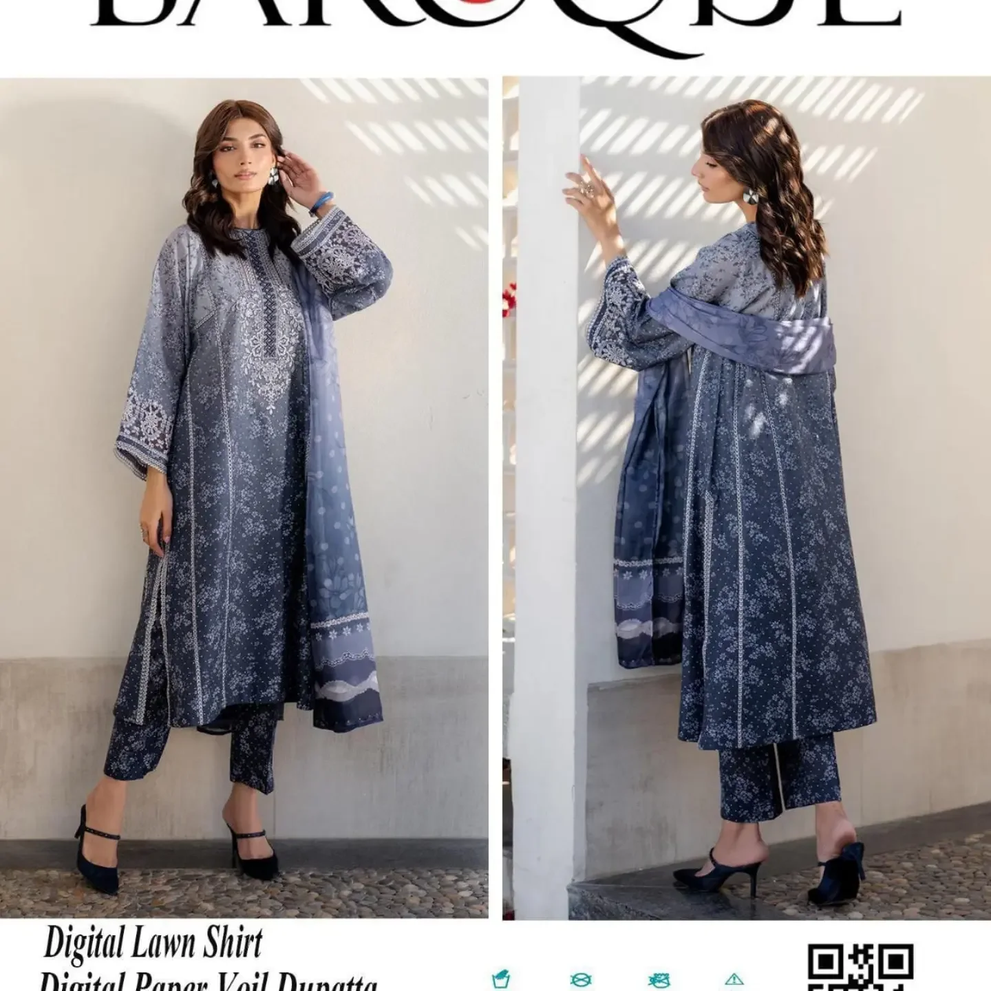 Lawn Patches Sale Mela Baroque Premium Digital Printed LAW — clothing image 10