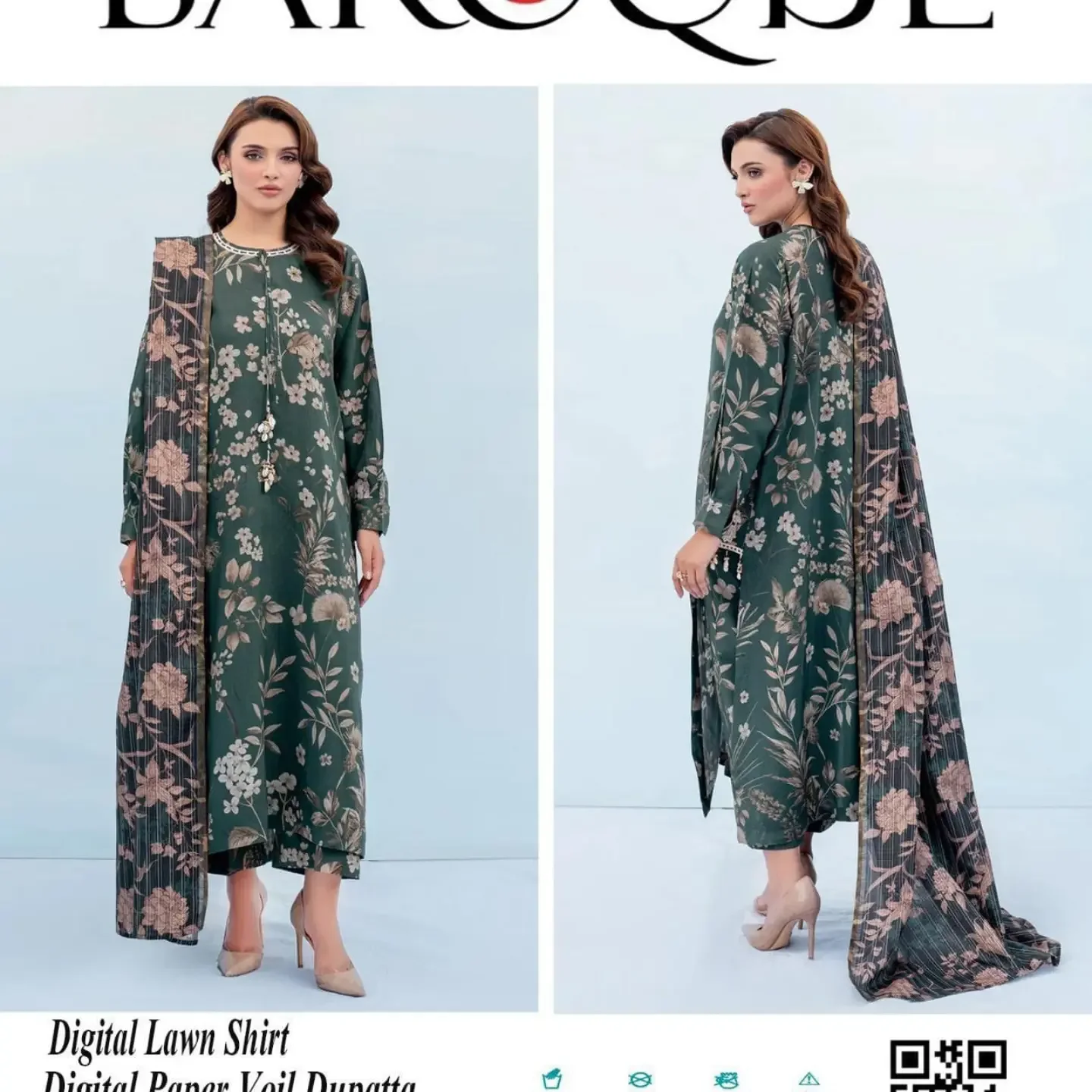Lawn Patches Sale Mela Baroque Premium Digital Printed LAW — clothing image 16