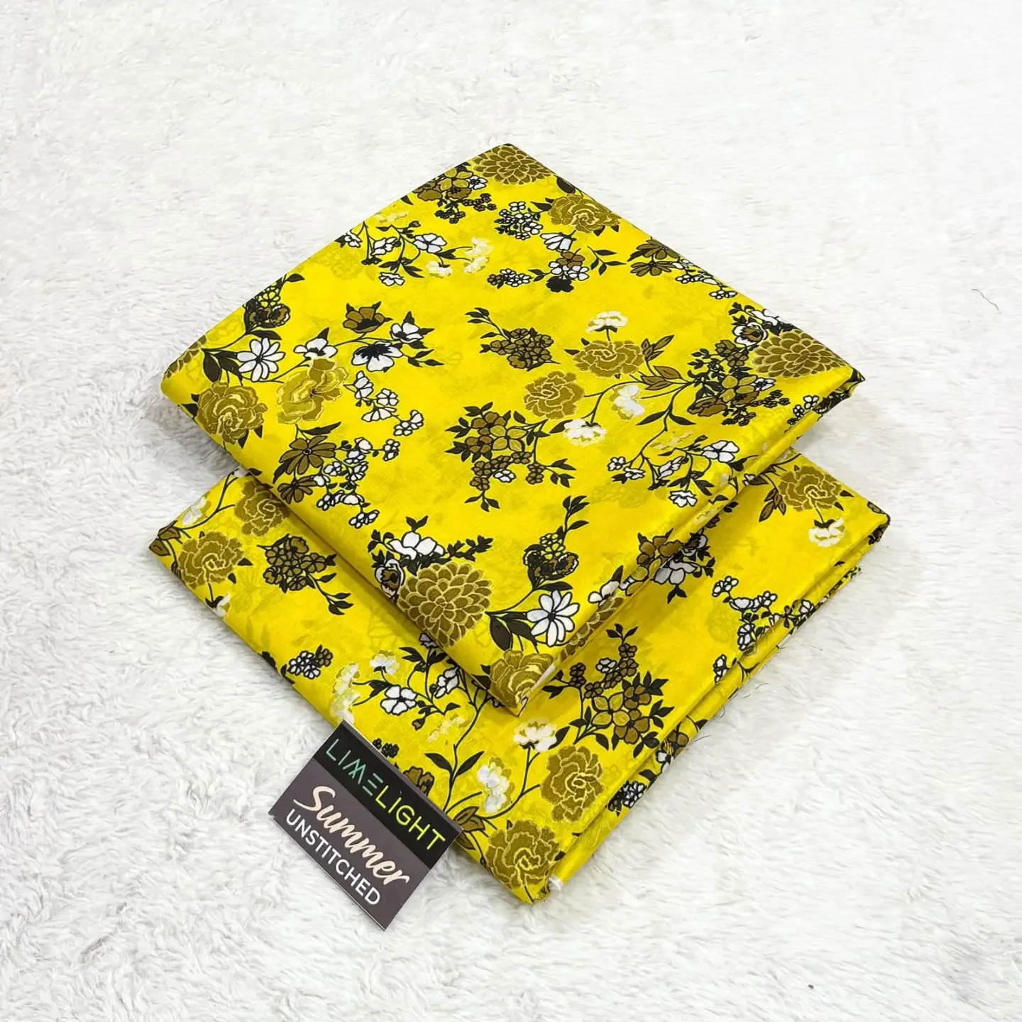 LIMELIGHT Original 2pc Unstitched Printed lawn Collection — clothing image 3