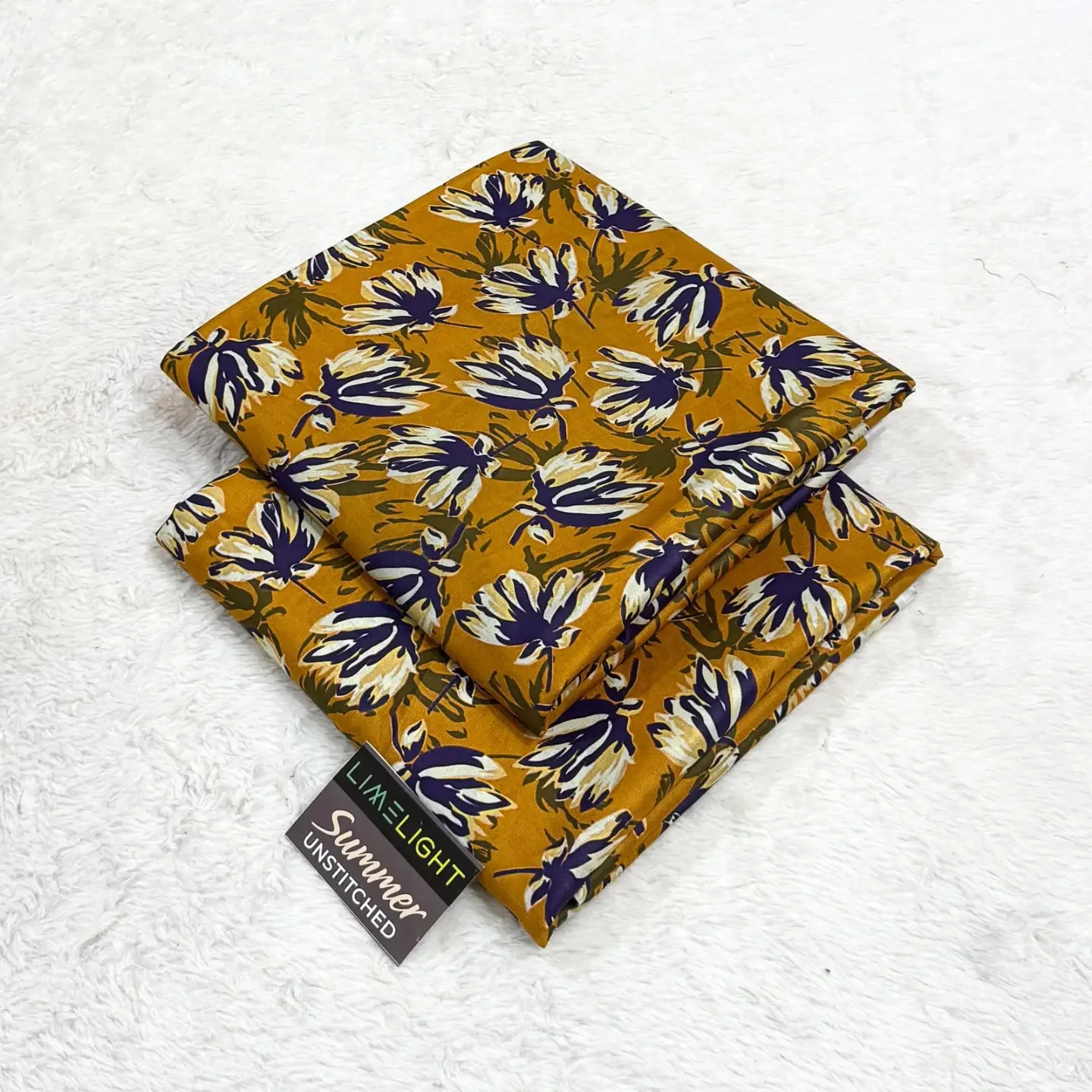 LIMELIGHT Original 2pc Unstitched Printed lawn Collection — clothing image 5