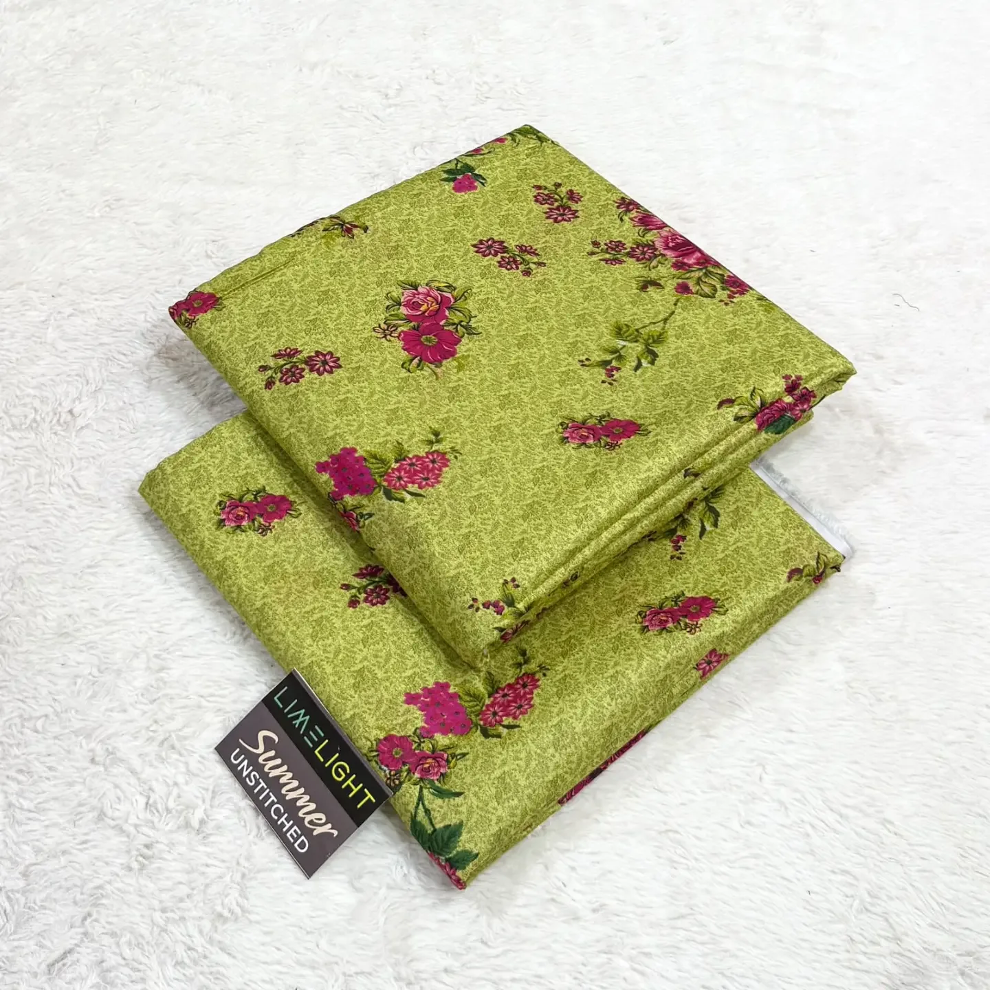 LIMELIGHT Original 2pc Unstitched Printed lawn Collection — clothing image 6