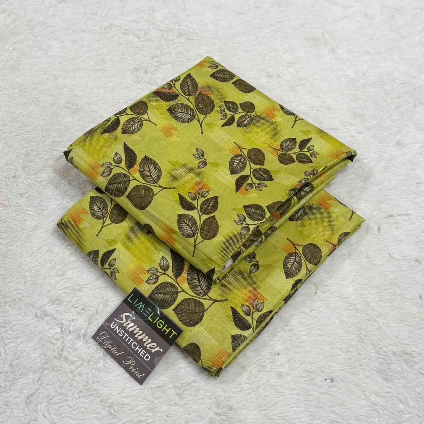 LIMELIGHT Original 2pc Unstitched Printed lawn Collection — clothing image 7