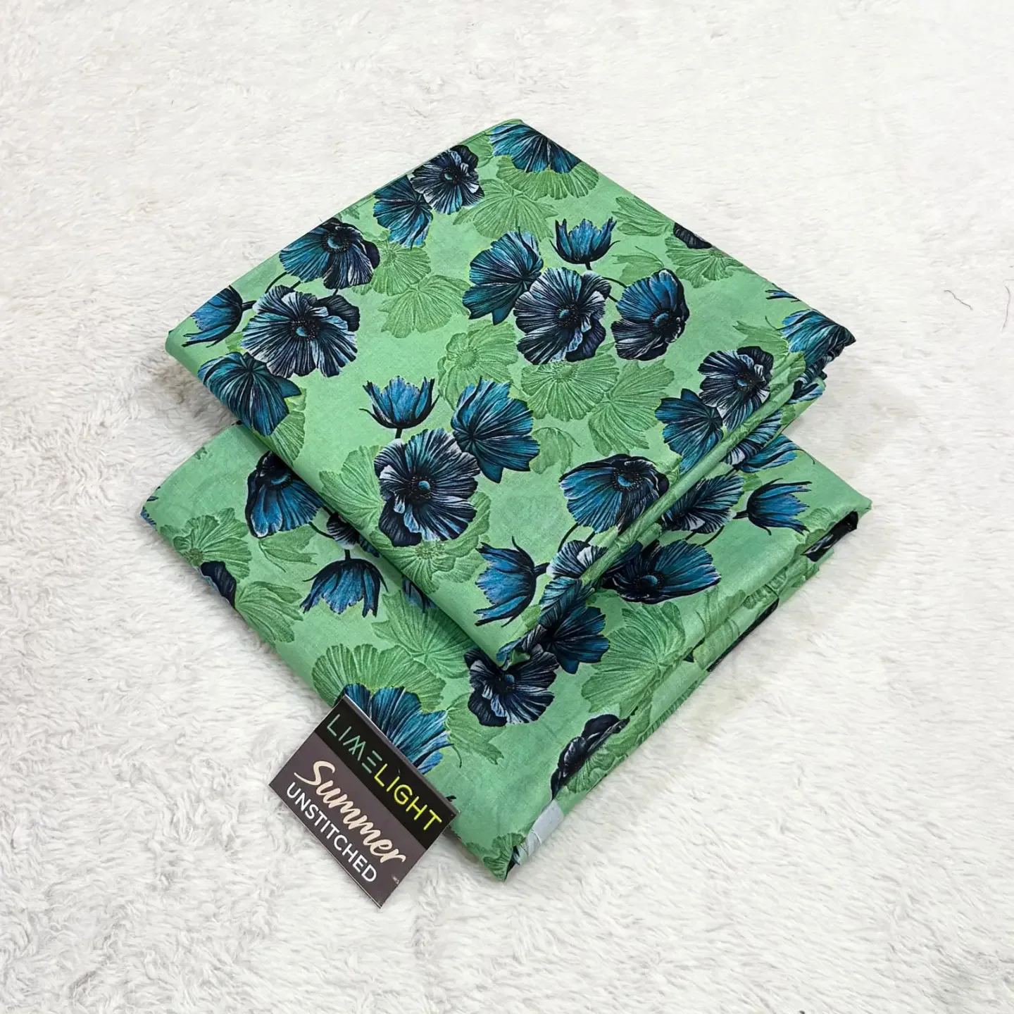 LIMELIGHT Original 2pc Unstitched Printed lawn Collection — clothing image 8