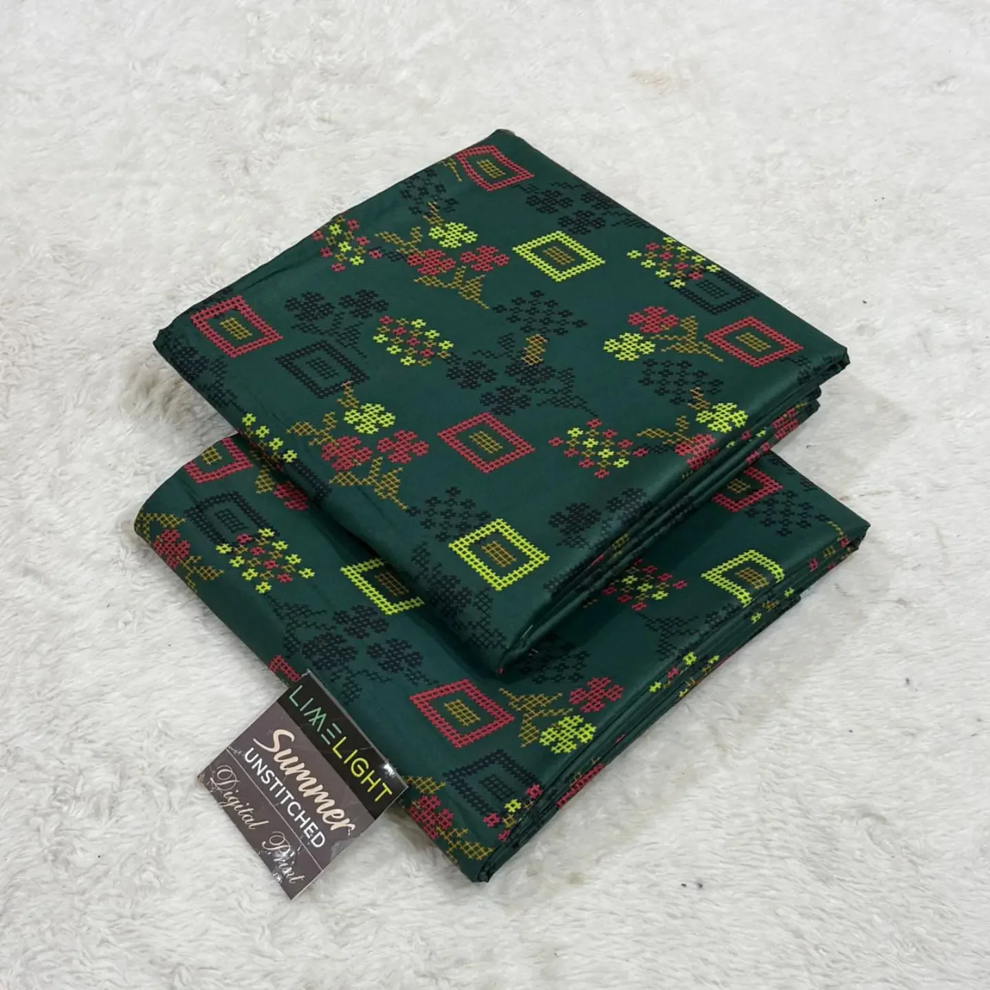 LIMELIGHT Original 2pc Unstitched Printed lawn Collection — clothing image 14