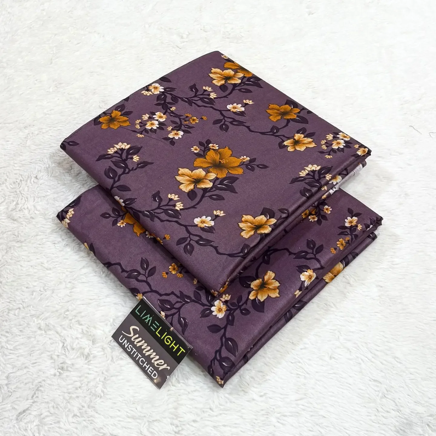 LIMELIGHT Original 2pc Unstitched Printed lawn Collection — clothing image 15
