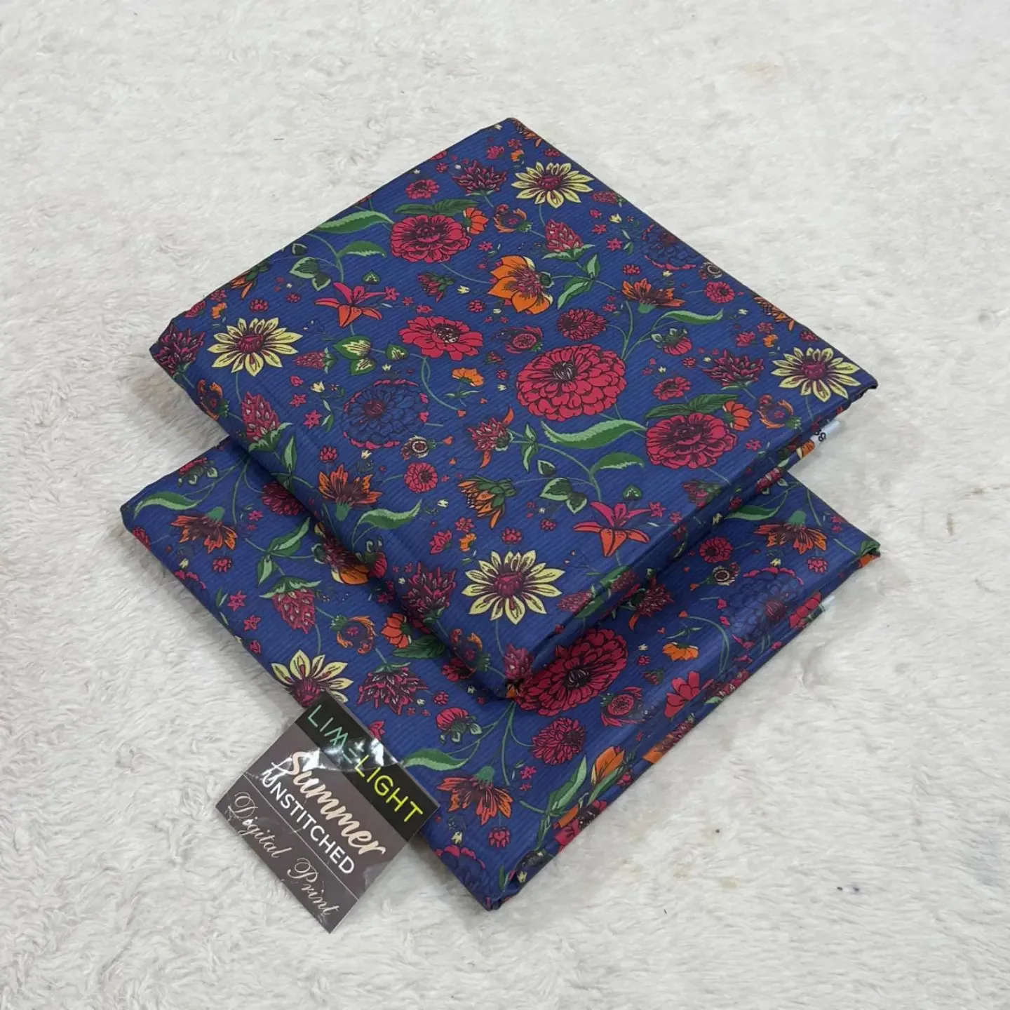 LIMELIGHT Original 2pc Unstitched Printed lawn Collection — clothing image 17
