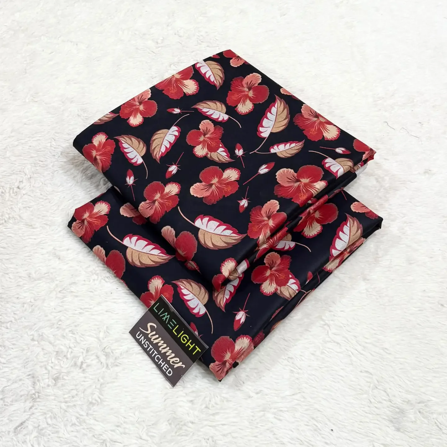 LIMELIGHT Original 2pc Unstitched Printed lawn Collection — clothing image 1