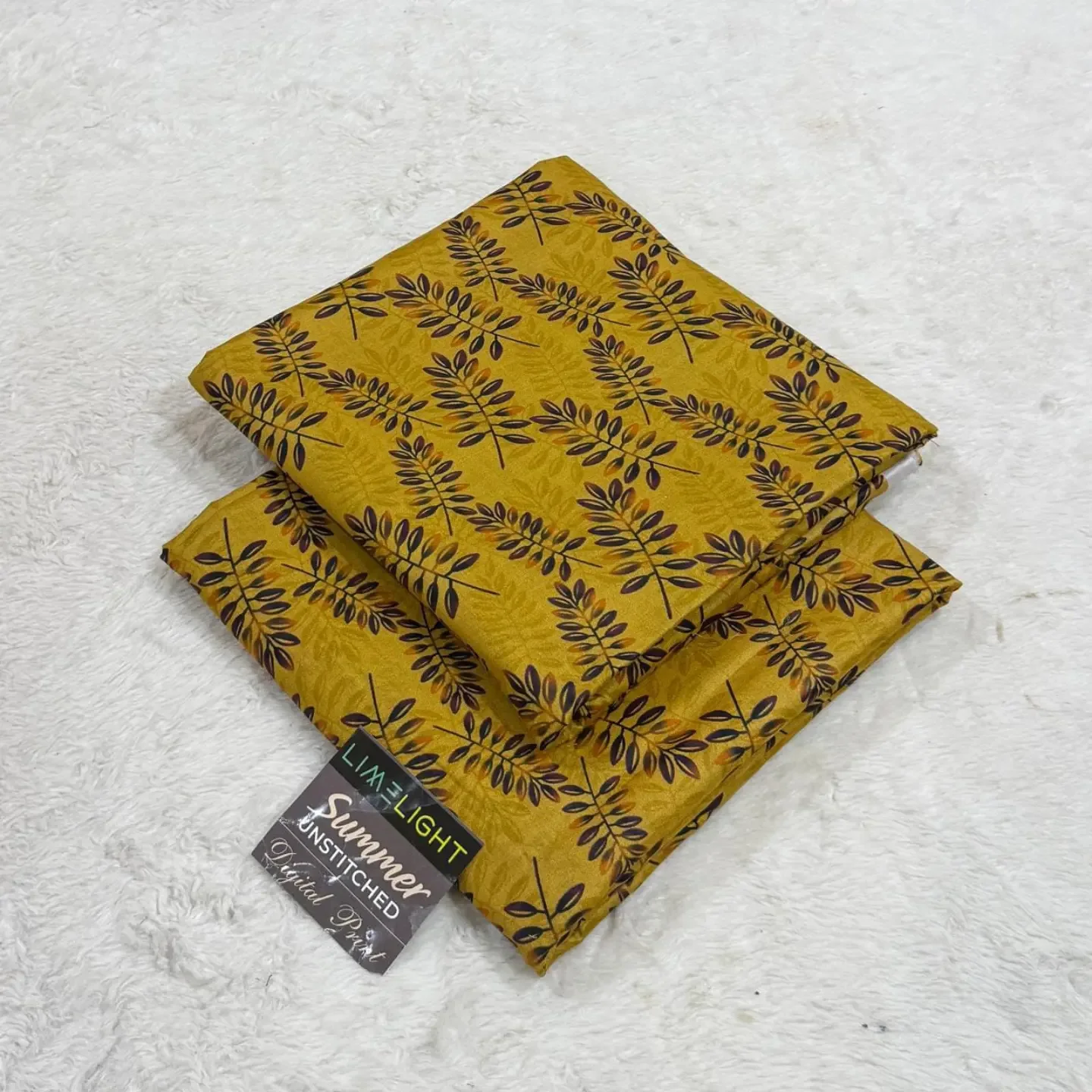 LIMELIGHT Original 2pc Unstitched Printed lawn Collection — clothing image 2