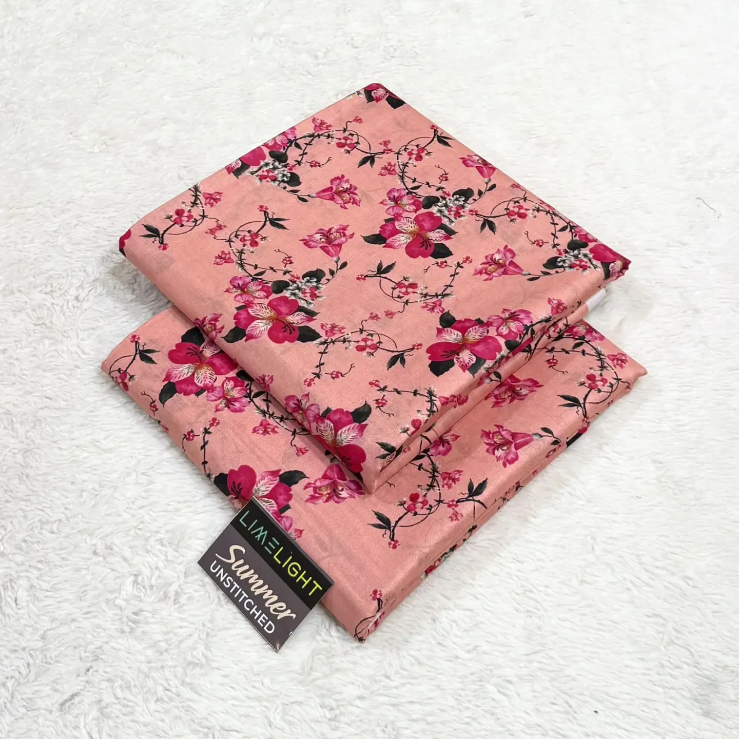 LIMELIGHT Original 2pc Unstitched Printed lawn Collection — clothing image 5