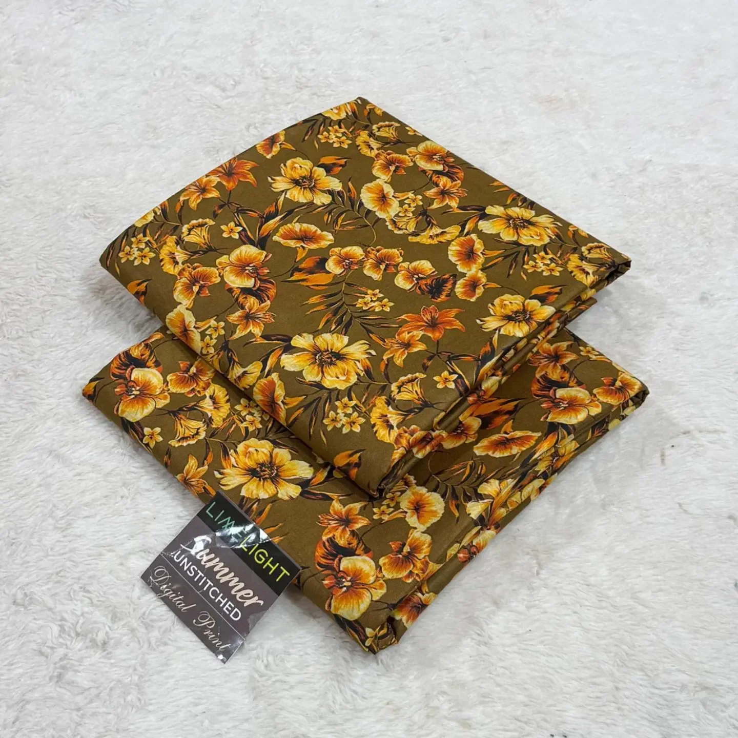 LIMELIGHT Original 2pc Unstitched Printed lawn Collection — clothing image 7