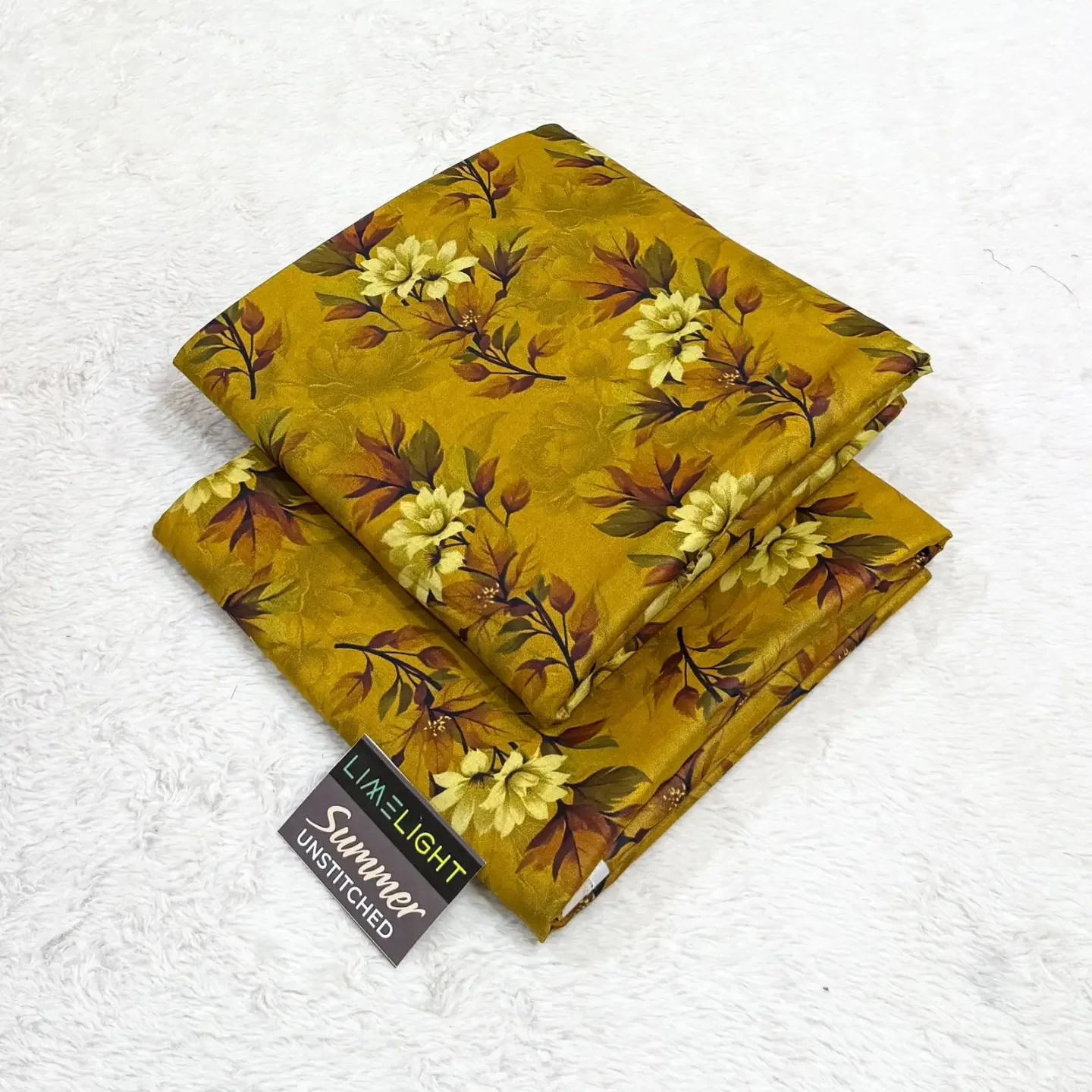 LIMELIGHT Original 2pc Unstitched Printed lawn Collection — clothing image 11