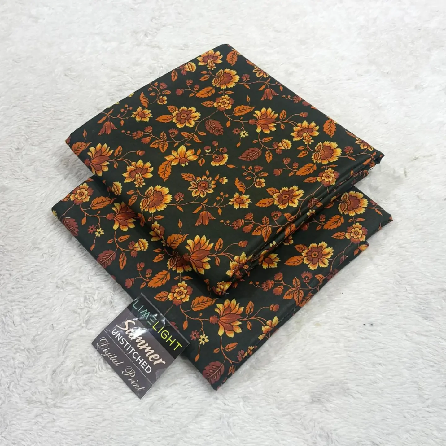 LIMELIGHT Original 2pc Unstitched Printed lawn Collection — clothing image 14