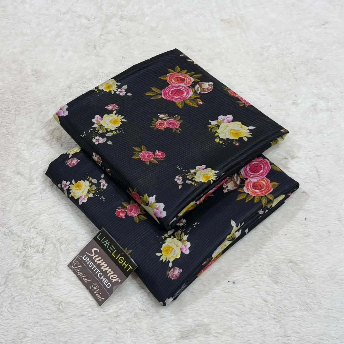 LIMELIGHT Original 2pc Unstitched Printed lawn Collection — clothing image 17