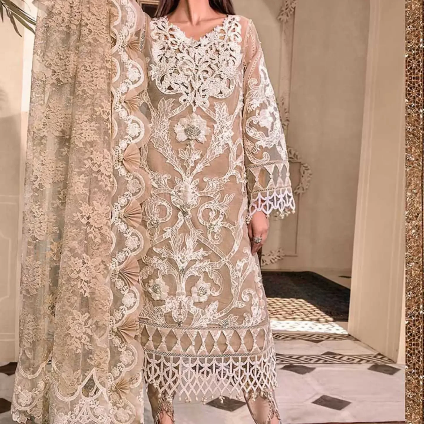 MARIA B HERITAGE EDITION COLLECTION 2026 organze fully heavy — clothing image 9