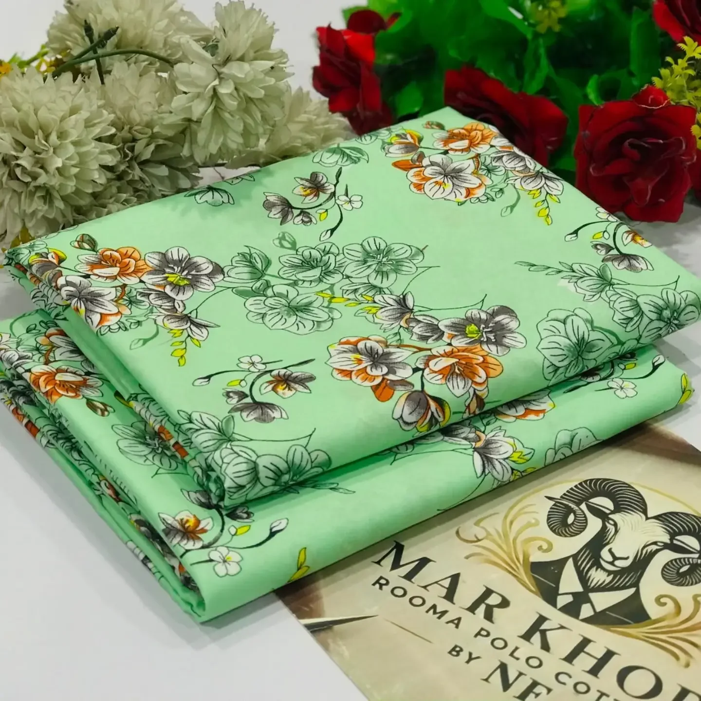 Markhor Rooma Polo CottonTM Offers you a stunning Floral Pr — clothing image 8