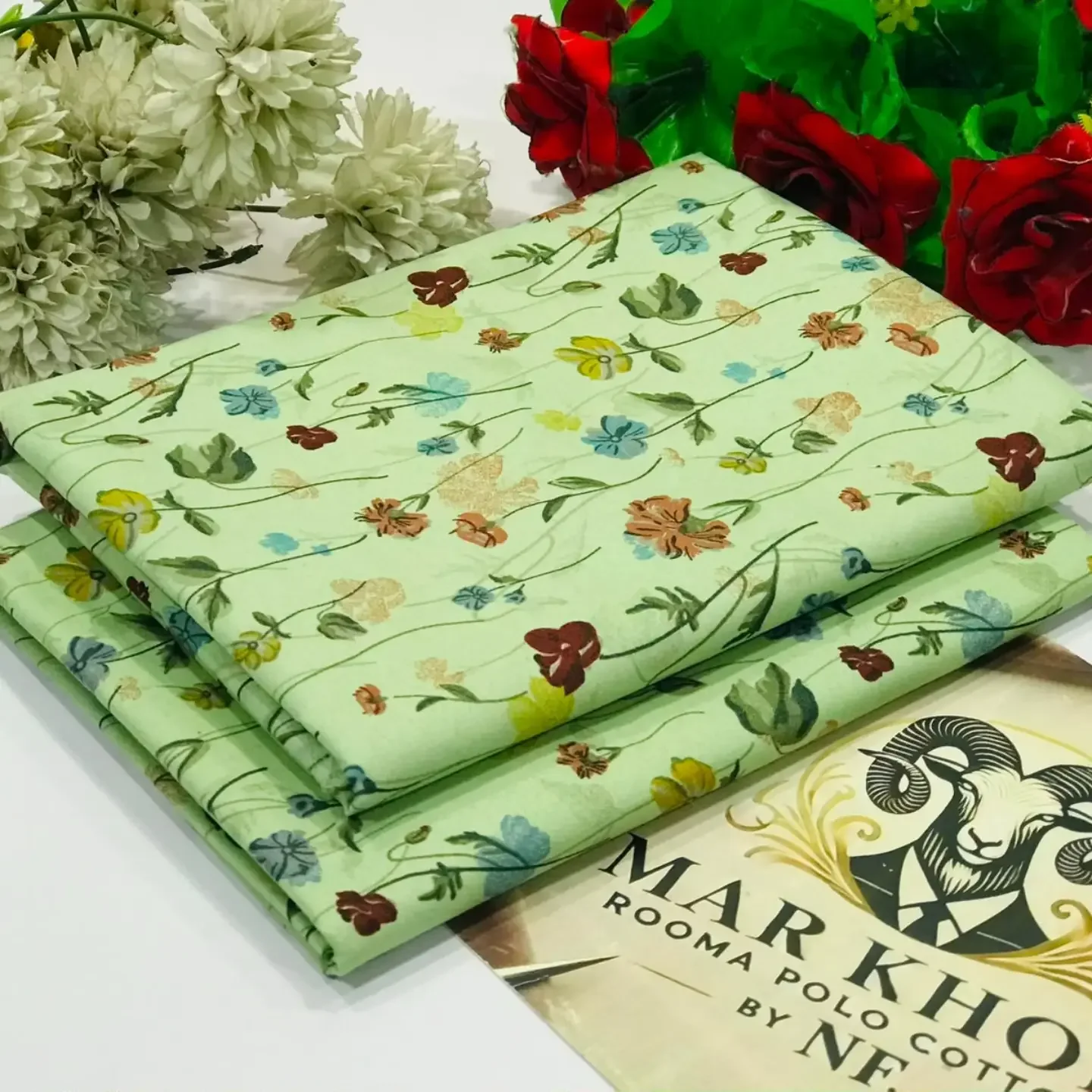 Markhor Rooma Polo CottonTM Offers you a stunning Floral Pr — clothing image 12