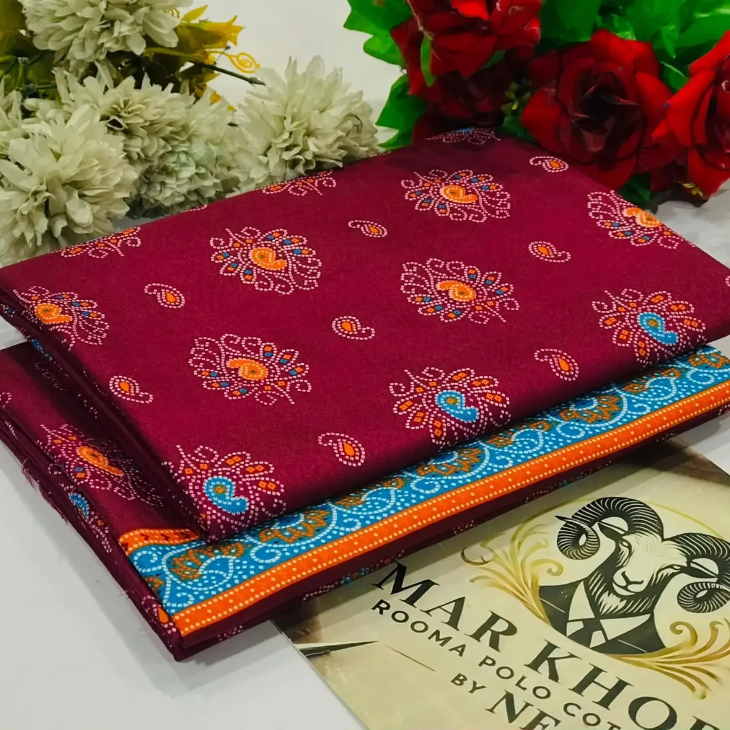 Markhor Rooma Polo CottonTM Offers you a stunning Floral Pr — clothing image 16