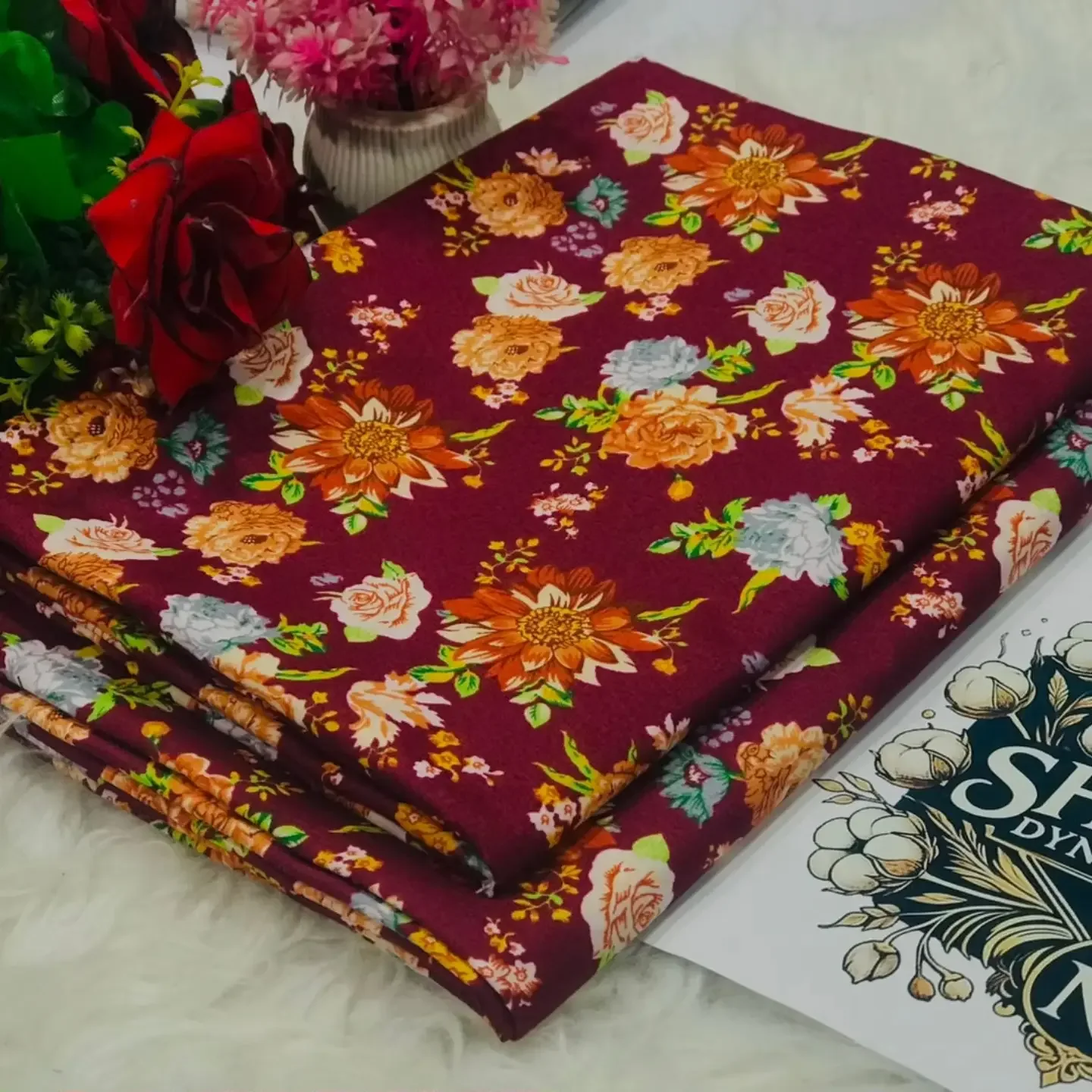 Markhor Rooma Polo CottonTM Offers you a stunning Floral Pr — clothing image 14