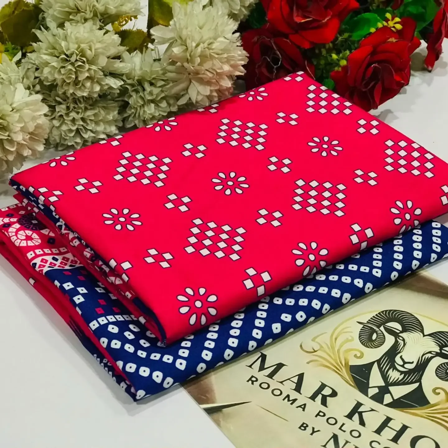 Markhor Rooma Polo CottonTM Offers you a stunning Floral Pr — clothing image 1