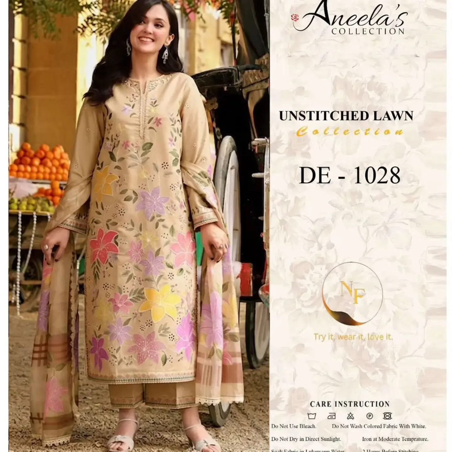 NEW ARRIVAL'S SUMMER LAWN COLLECTION 2026 BRAND NAME ANEEL — clothing image 4
