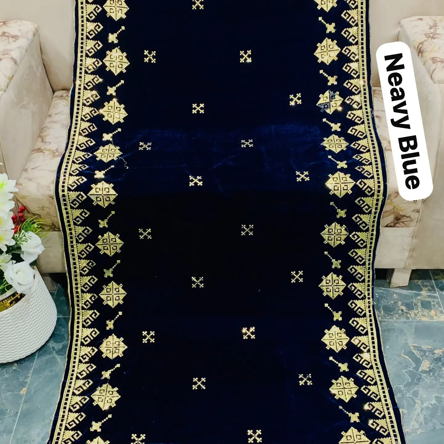 NEW ARRIVAL'S VELVET SHAWL'S COLLECTION 2026 27 BRAND NAME B — clothing image 1