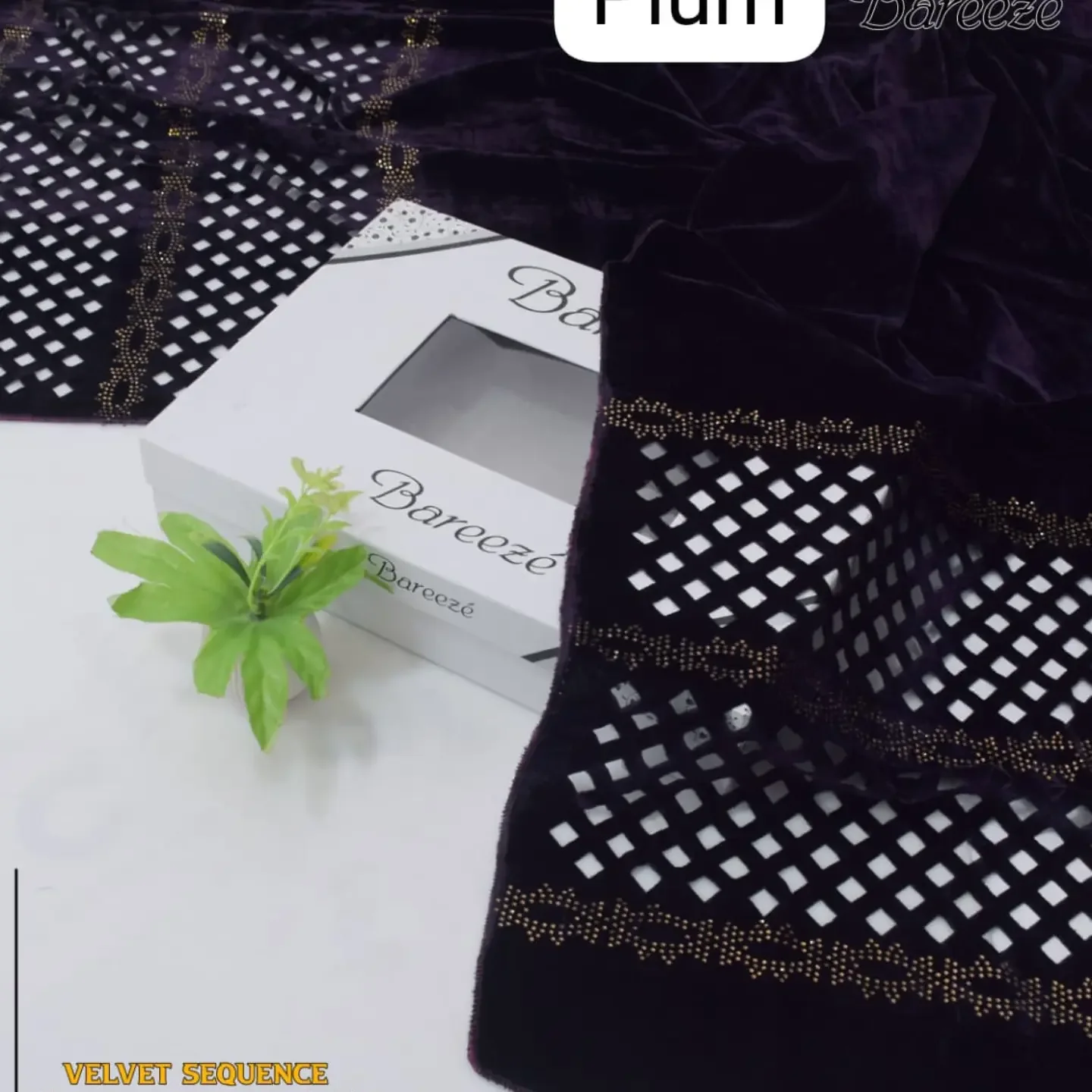 NEW ARRIVAL'S VELVET SHAWL'S COLLECTION 2026 27 BRAND NAME B — clothing image 3