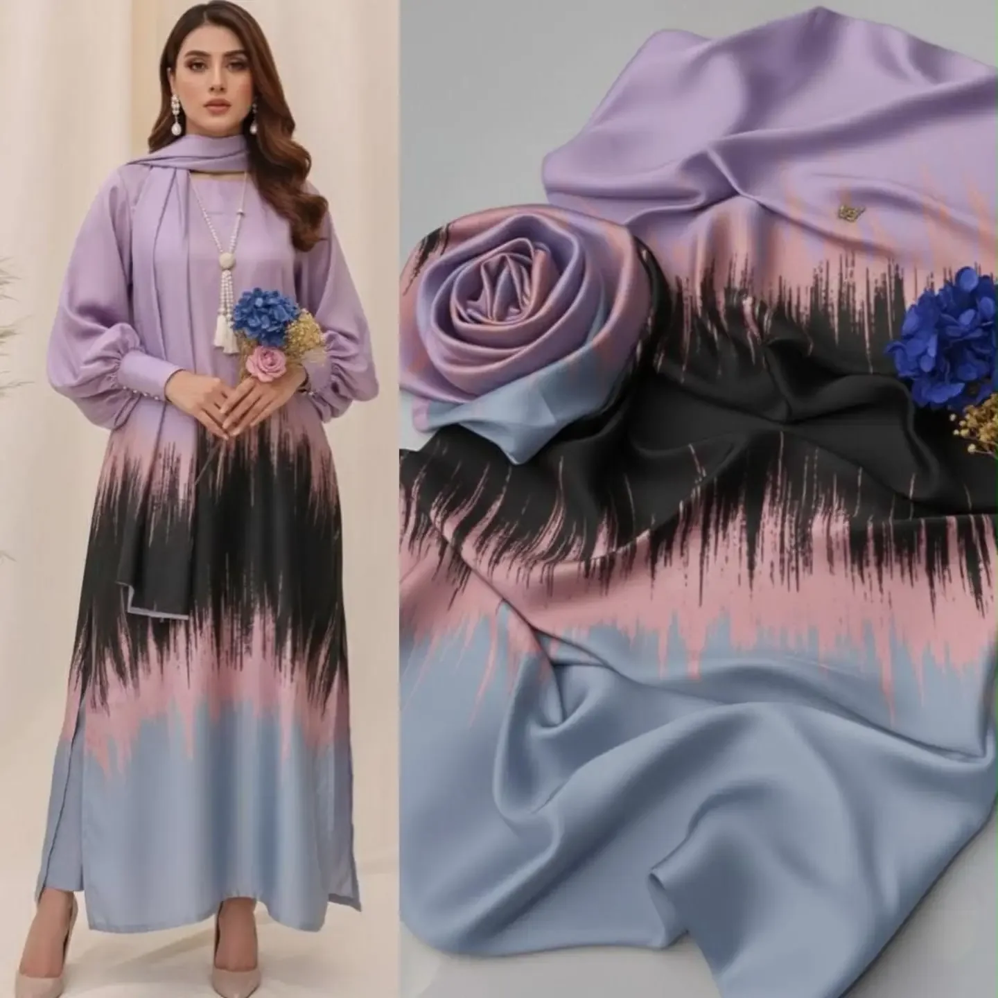 New Designs Alhamdulillah Tie N Die Digital printed 3pc Sham 2026-08-11 Db5UvoTl dL 3961288581273089867 — clothing image 5