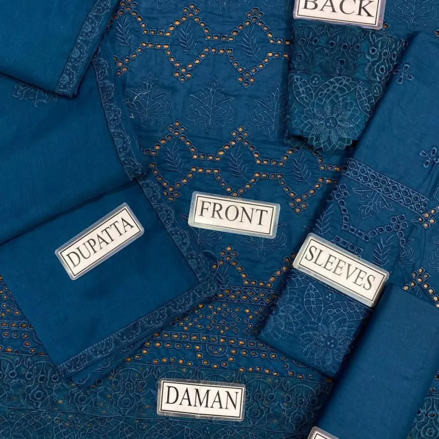Presenting khaaf Lawn Collection Suit Details - Fully Heav — clothing image 2