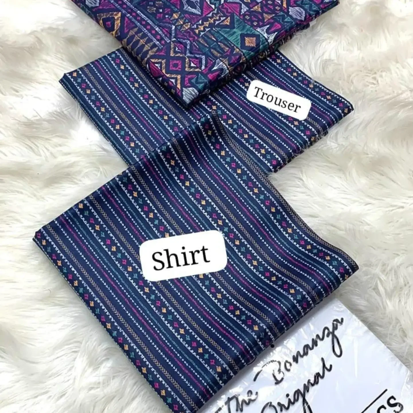 THE BONANZA ORGINAL BY ib Fabrics Original 3pc Printed law — clothing image 17