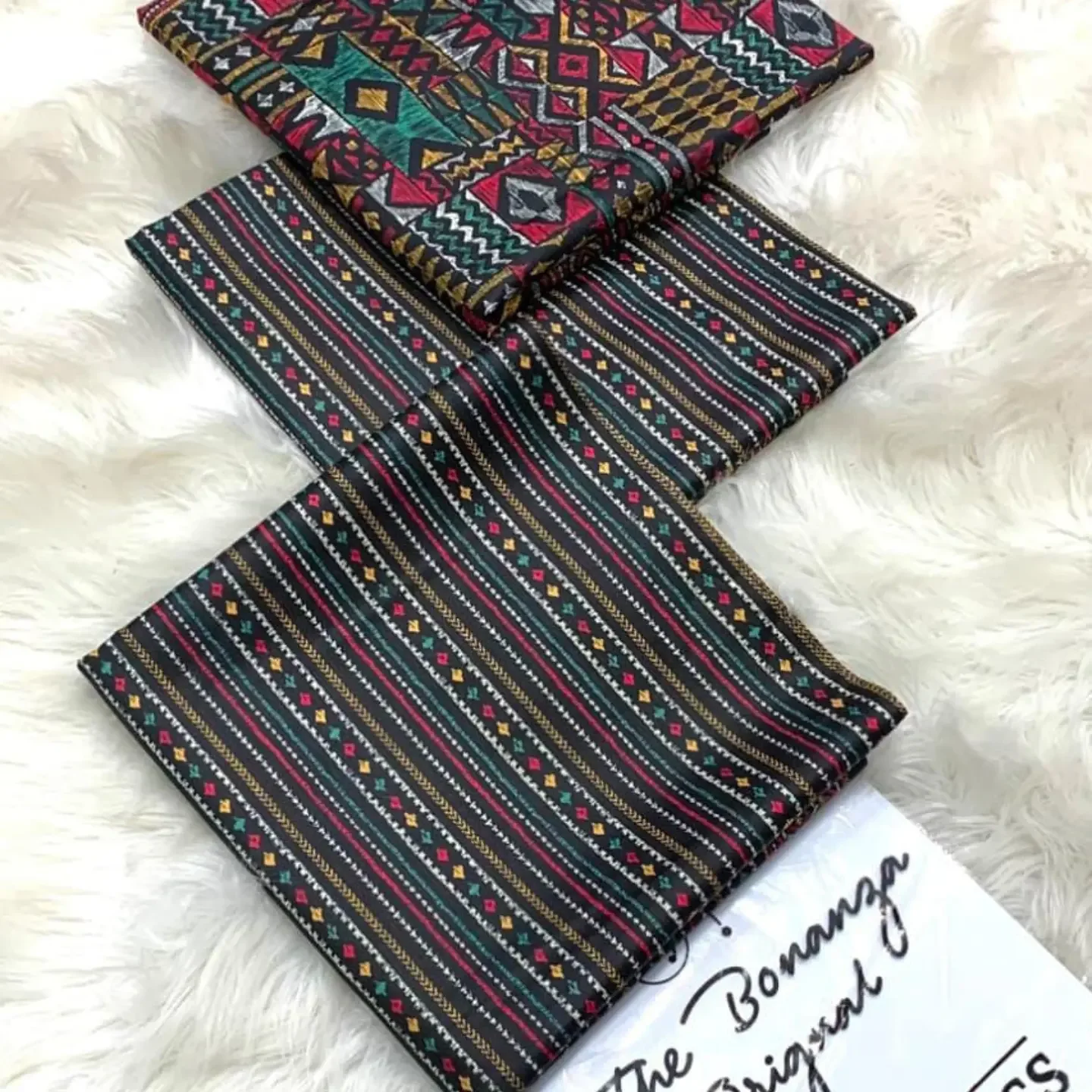 THE BONANZA ORGINAL BY ib Fabrics Original 3pc Printed law — clothing image 3